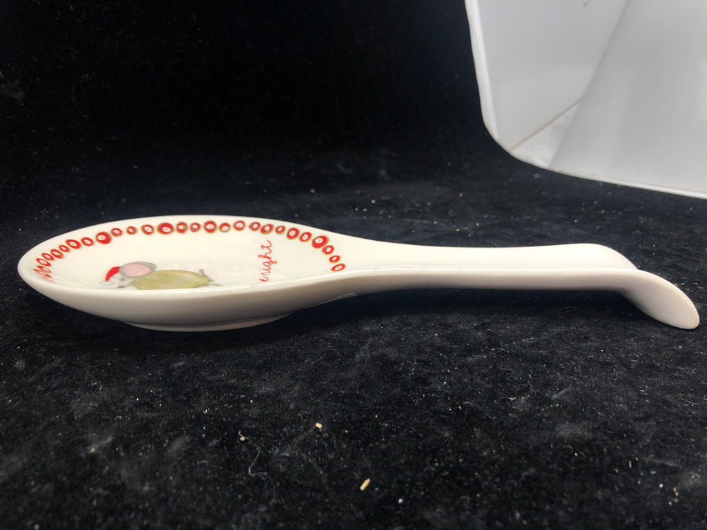 T'WAS THE NIGHT MOUSE SPOON REST.