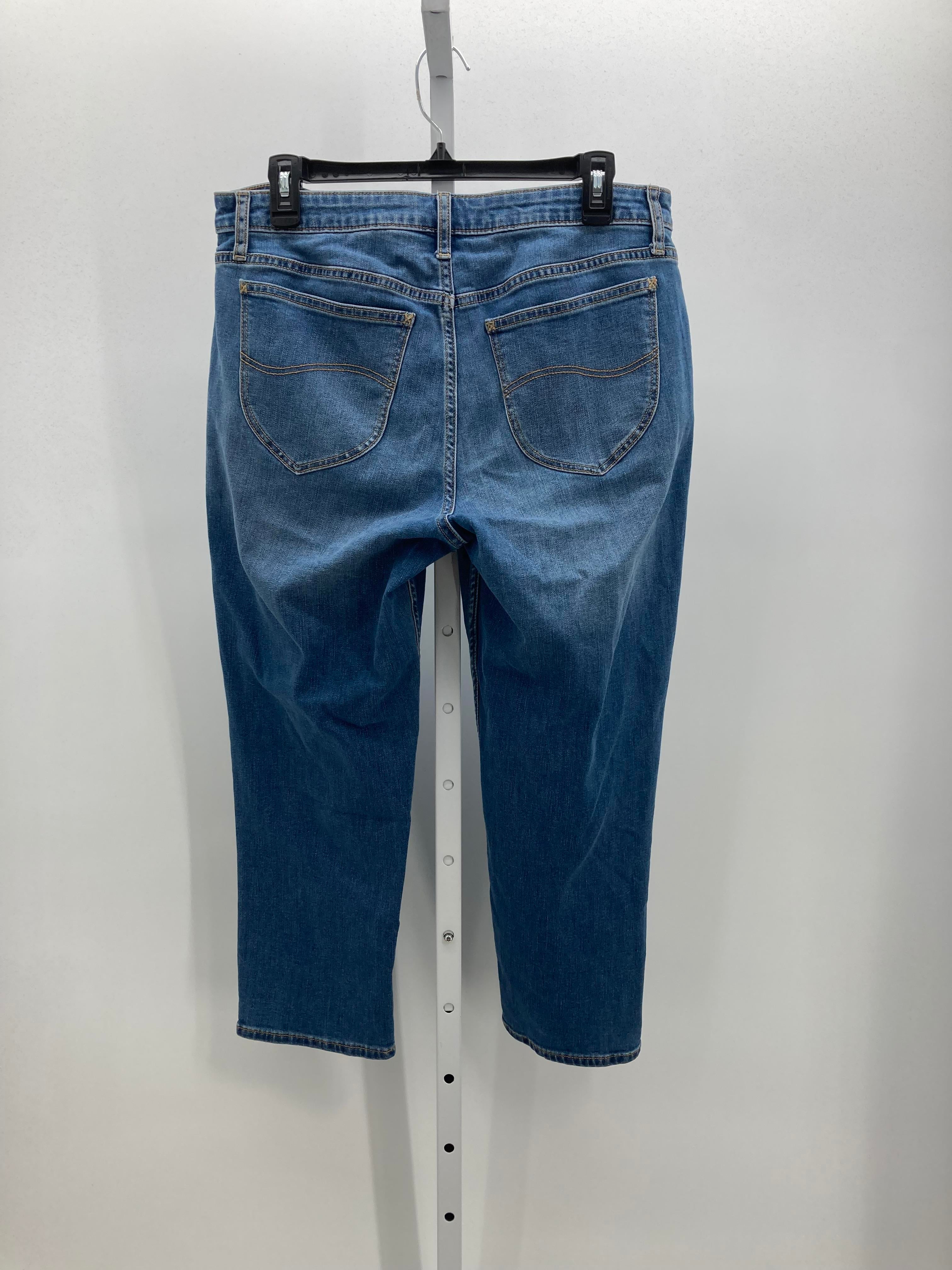 Lee Size 14 Misses Capri Pants