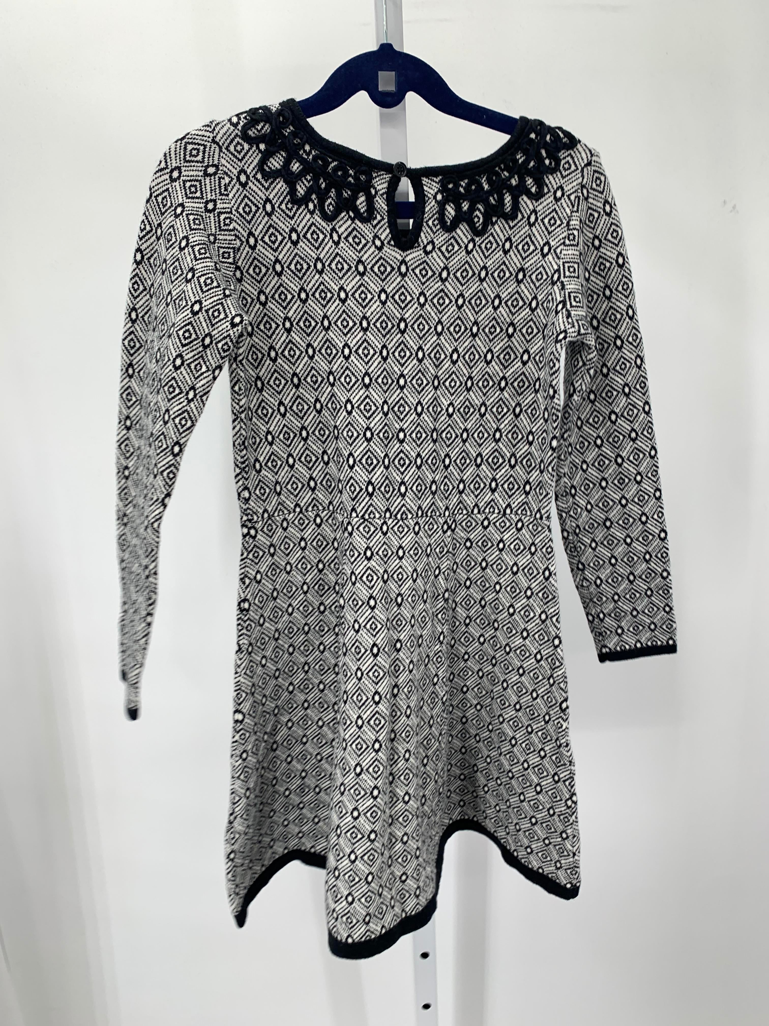 Hanna Anderson Size 8 Girls Long Sleeve Dress