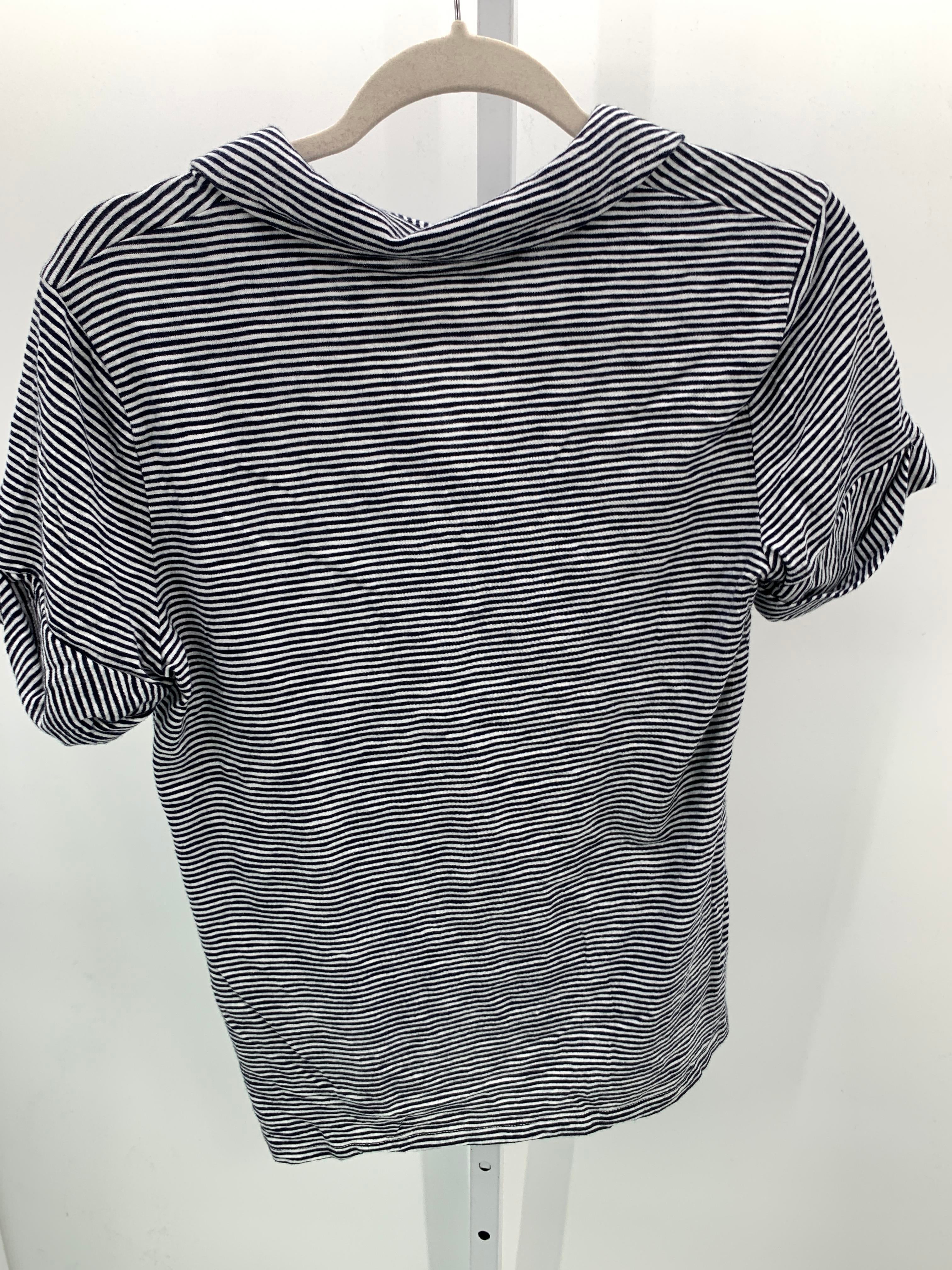 Talbots Size Medium Misses Short Sleeve Shirt