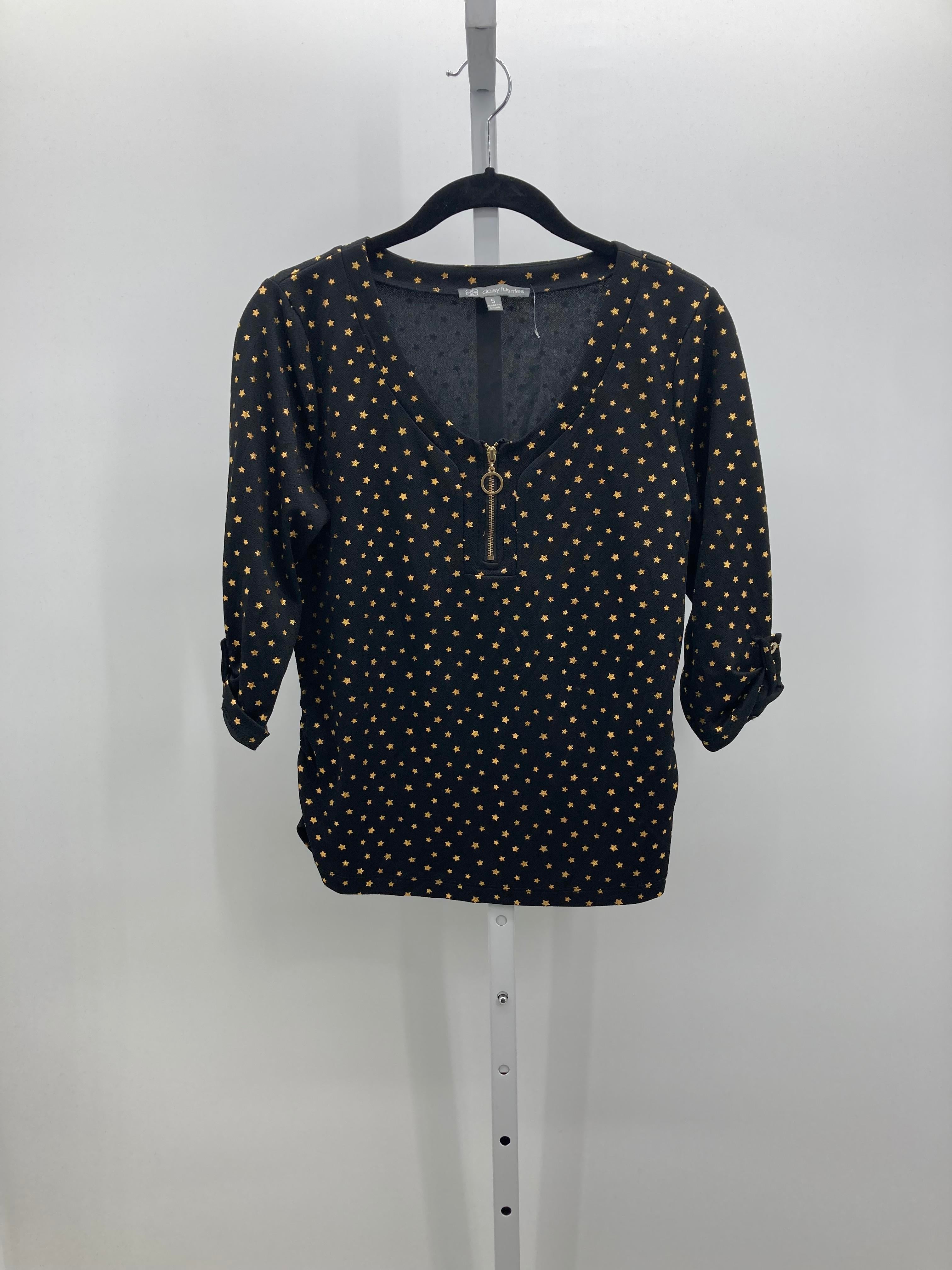 Daisy Fuentes Size Small Misses Short Sleeve Shirt