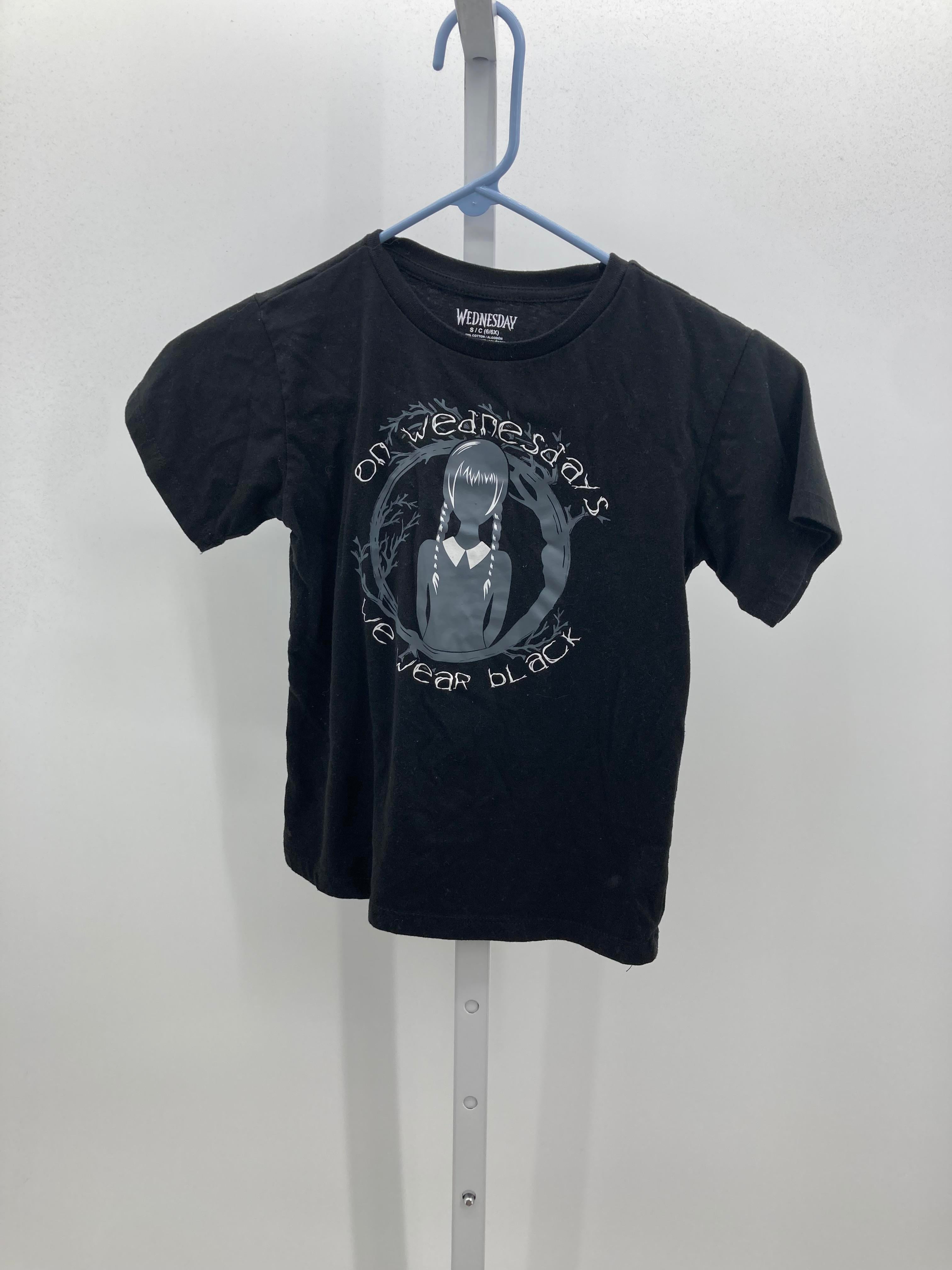 Size 6/6X Girls Short Sleeve Shirt