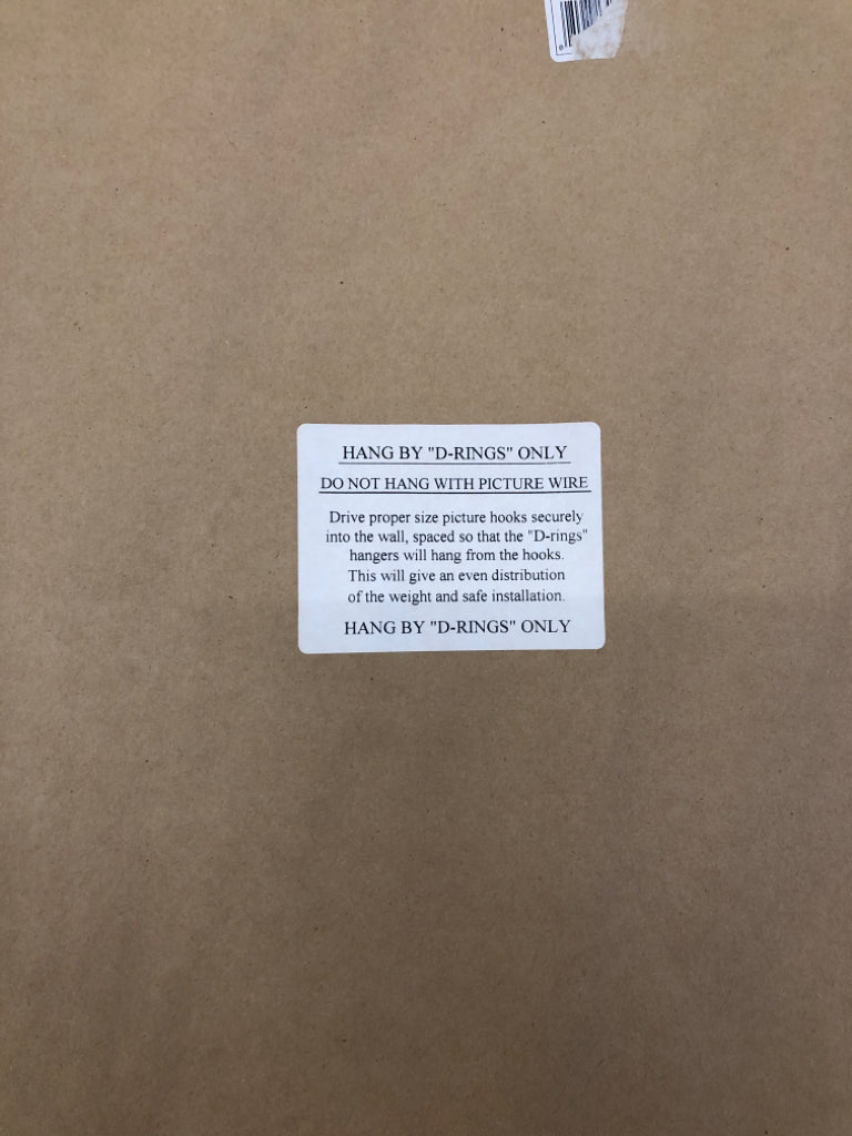 MIRROR W/BLACK FRAME.