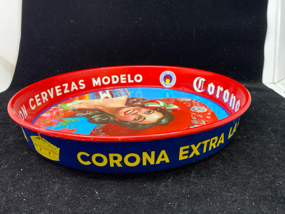 CORONA EXTRA METAL TRAY.