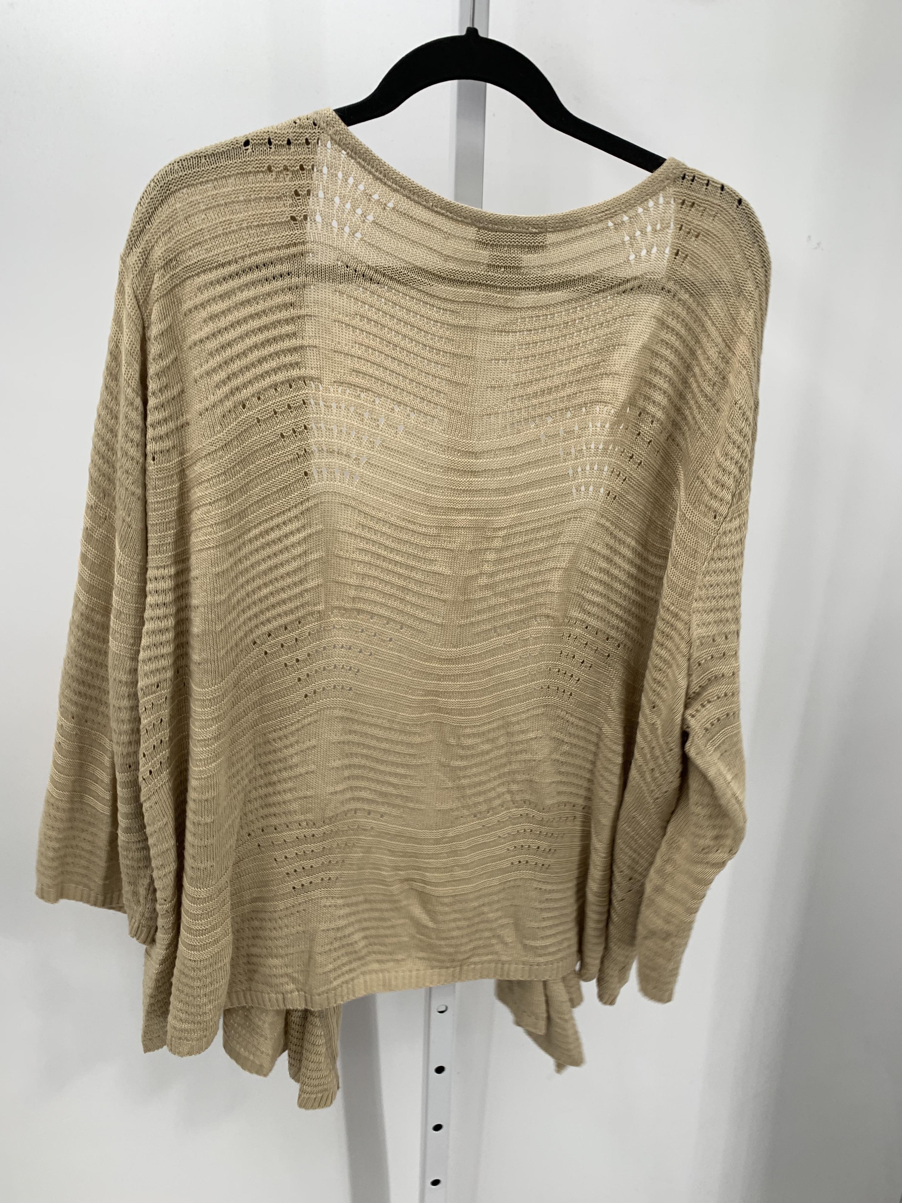 Avenue Size 22/24 W Womens Cardigan