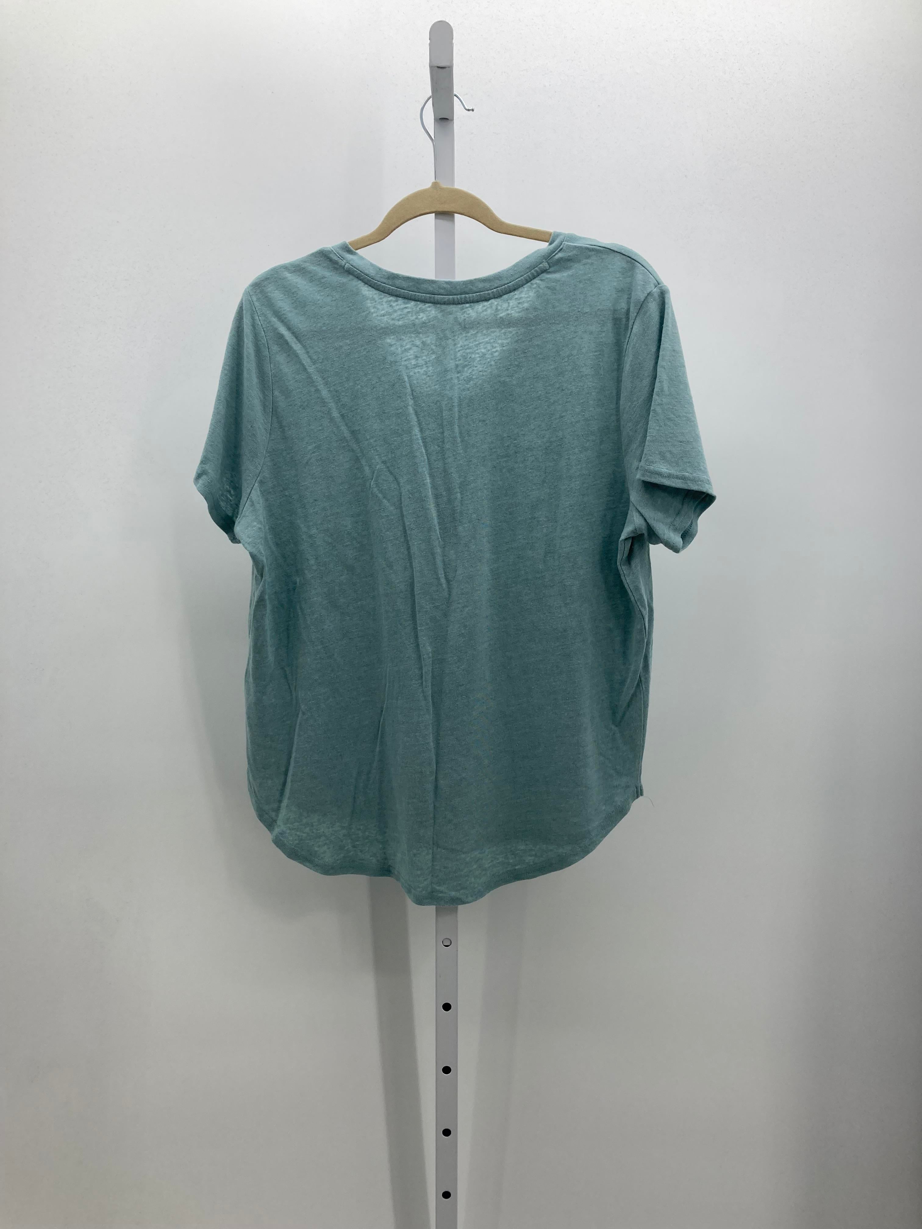 Mia & Tess Size Extra Large Misses Short Sleeve Shirt