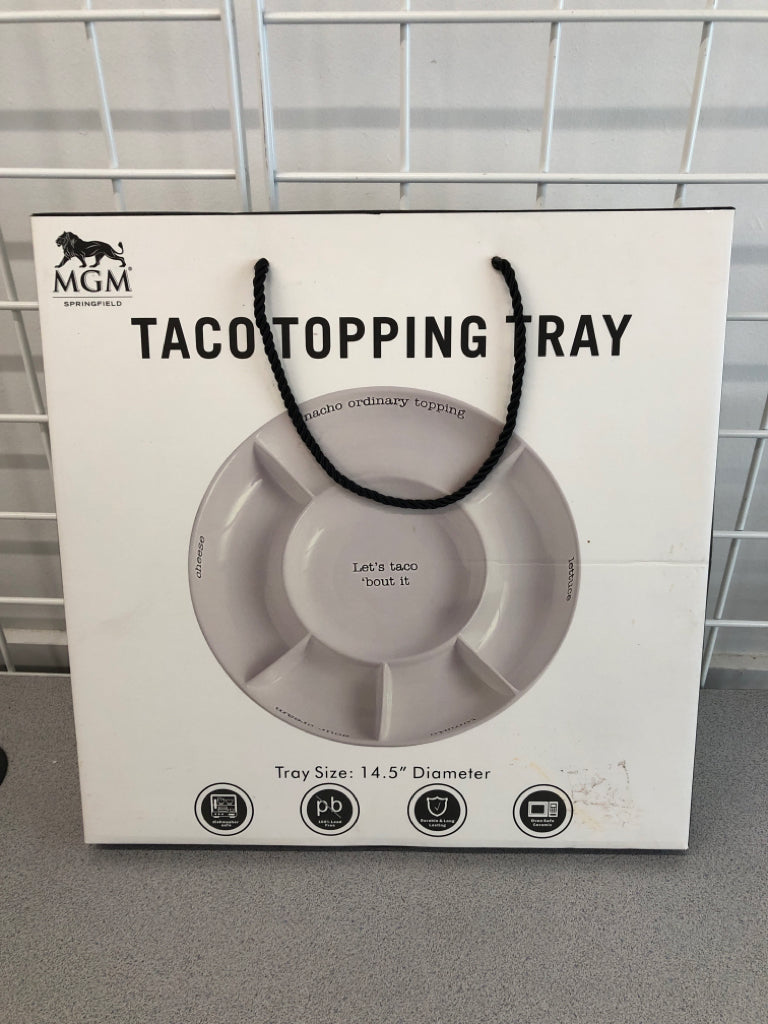 TACO TOPPING TRAY IN BOX - MGM.