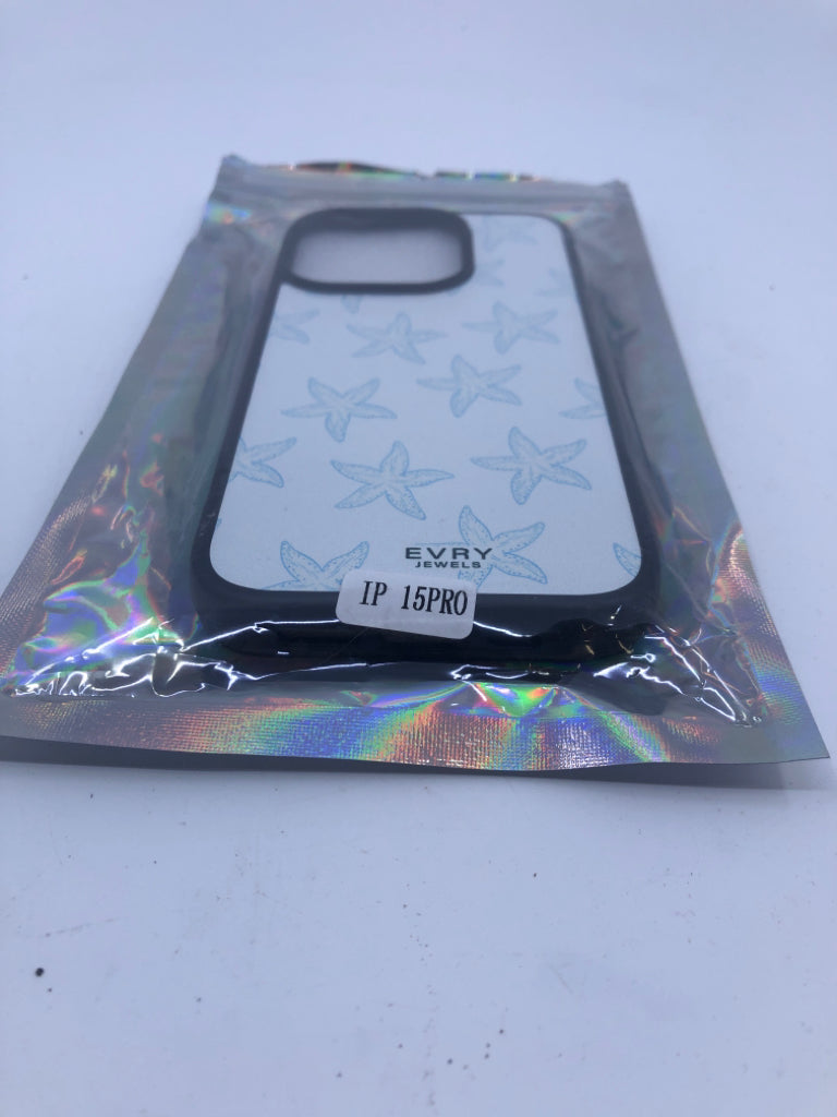 IPHONE 15 PHONE CASE STARFISH PRINT.