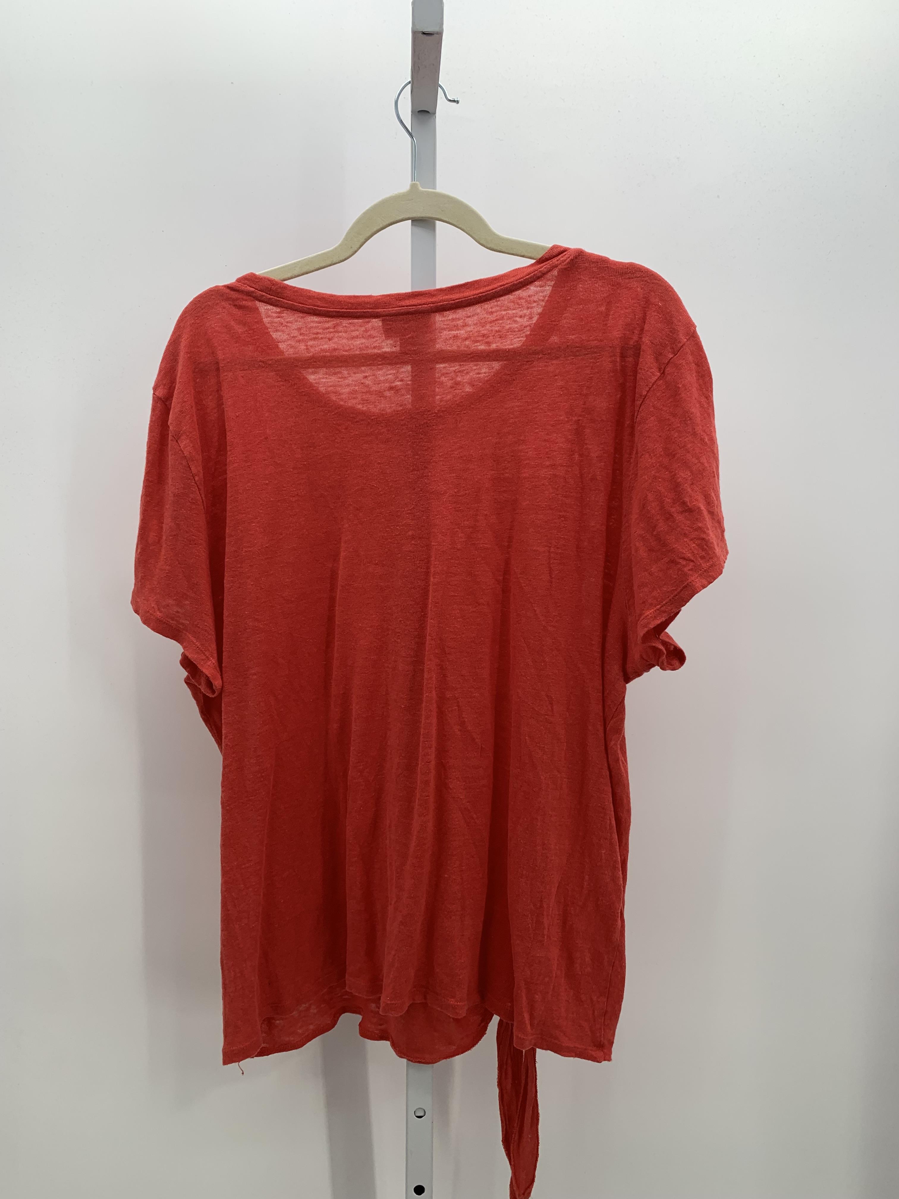 J-Jill Size Extra Large Misses Short Sleeve Shirt