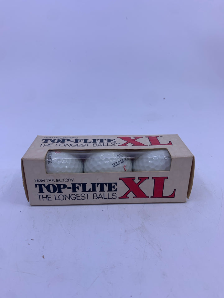 NIB TOP-FLIGHT GOLF BALLS.