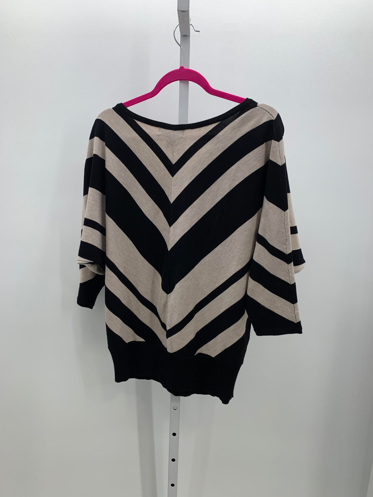 Joan Vass Size Large Misses 3/4 Sleeve Sweater