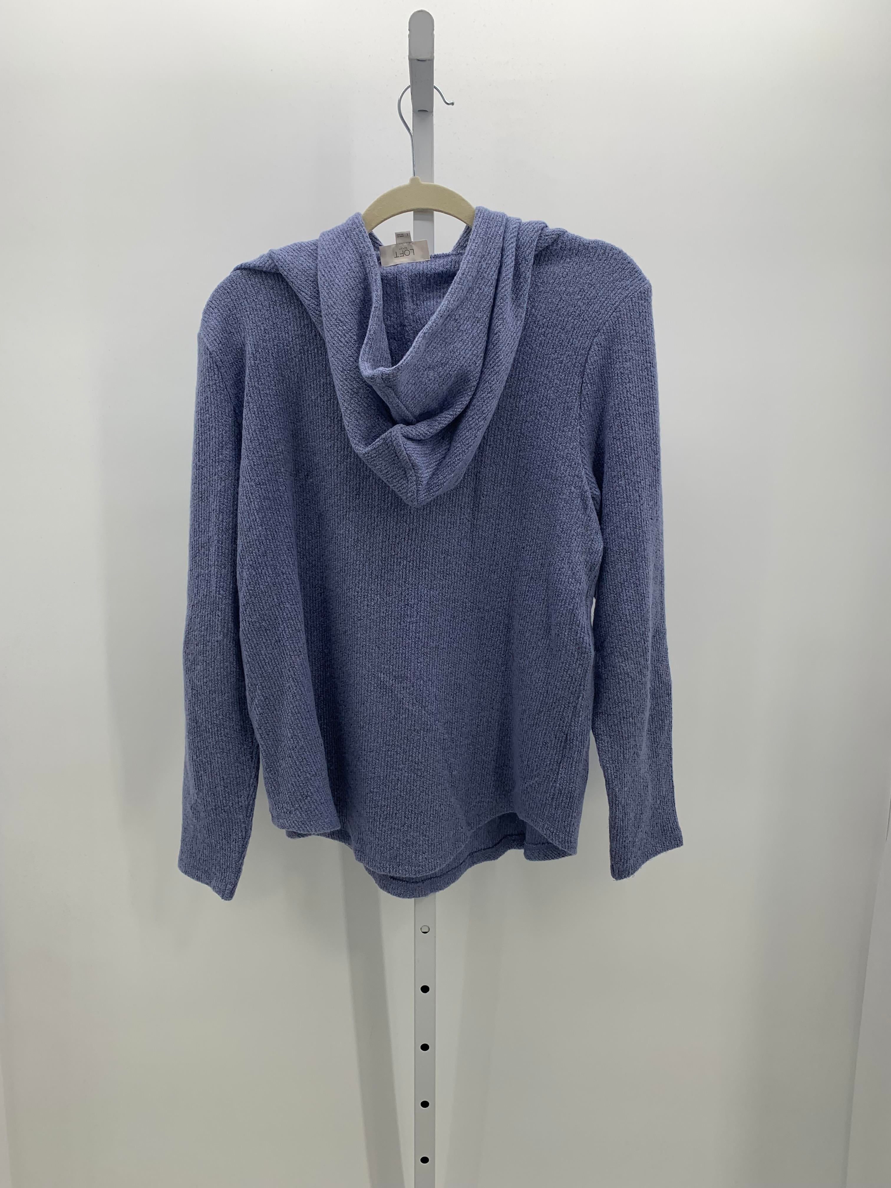 Loft Size Large Misses Long Slv Sweater