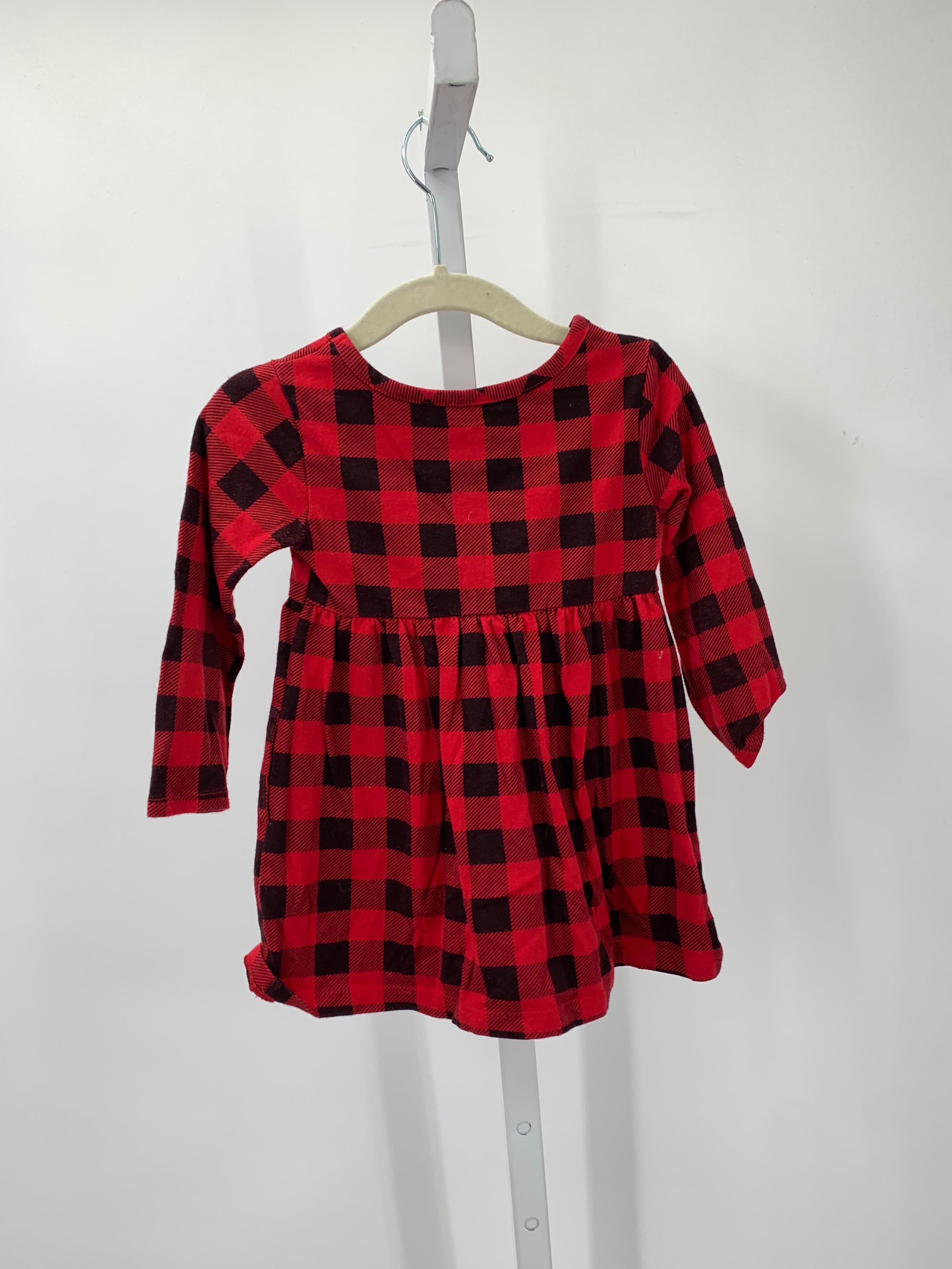 Wonder Nation Size 18 Months Girls Long Sleeve Dress