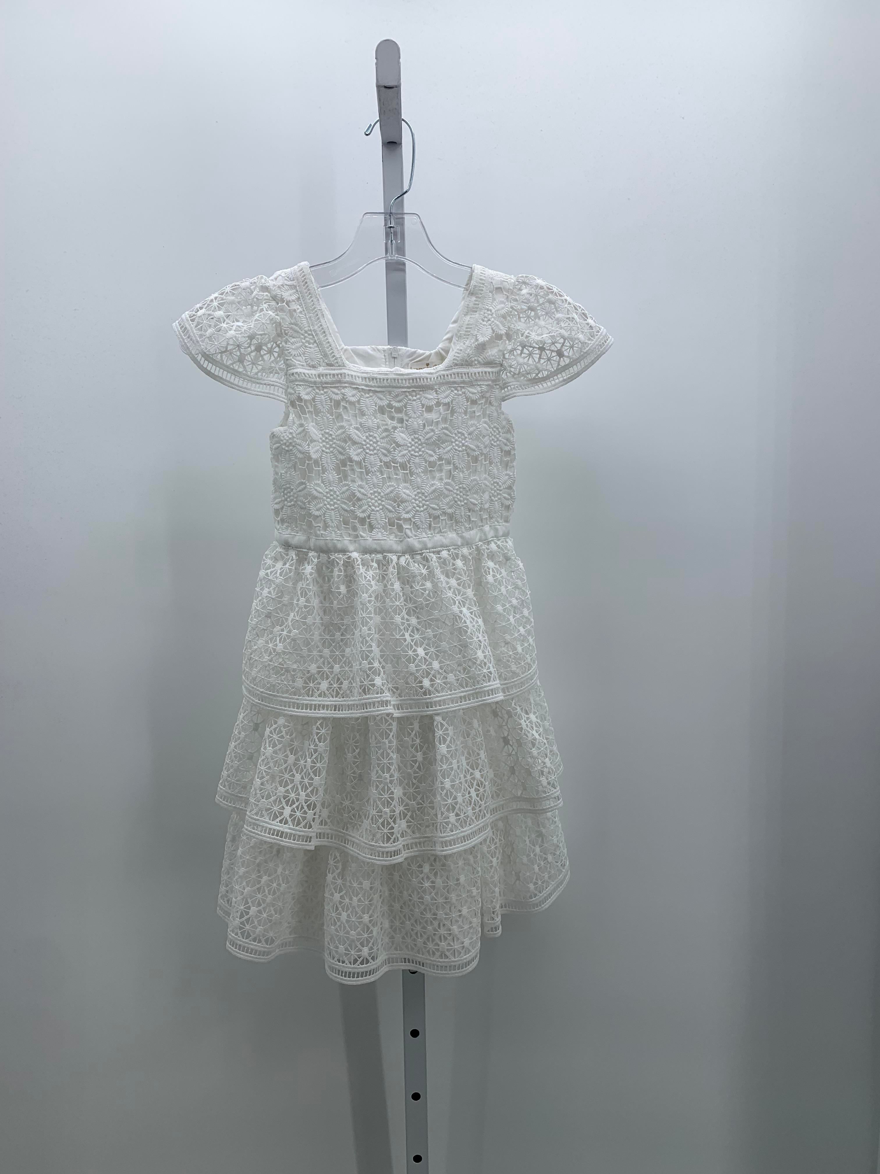 Kensie Size 7 Girls Short Sleeve Dress
