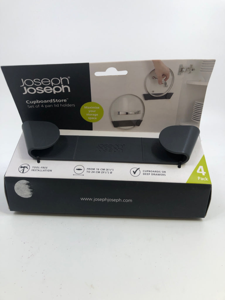 NIP 4 PK CUPBOARD PAN LID HOLDERS