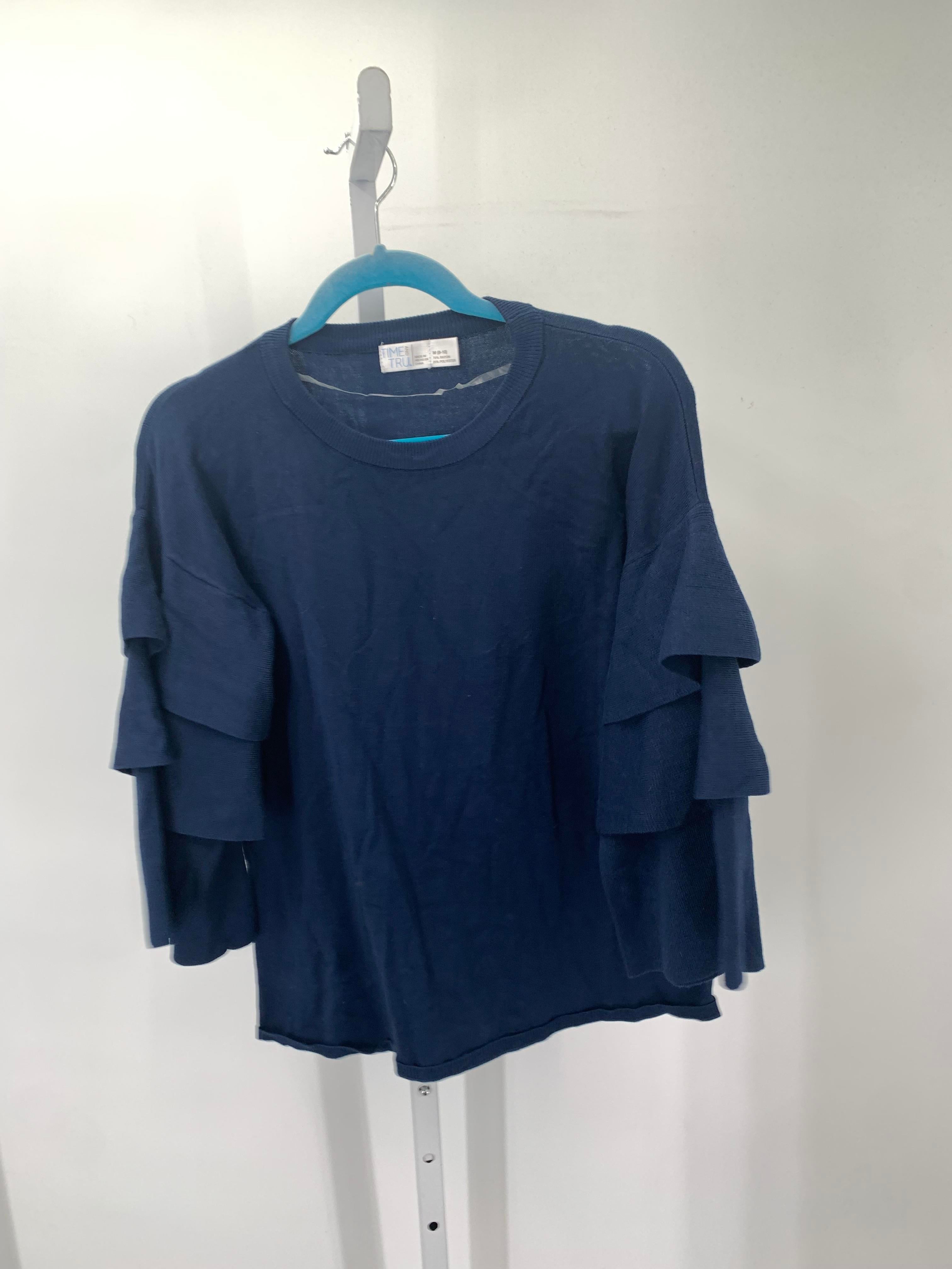 Time and Tru Size Medium Misses 3/4 Sleeve Sweater