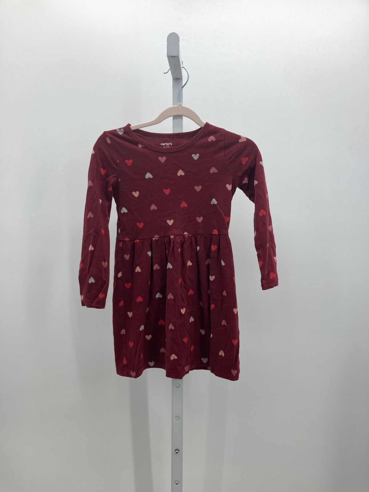 Carters Size 4 Girls Long Sleeve Dress