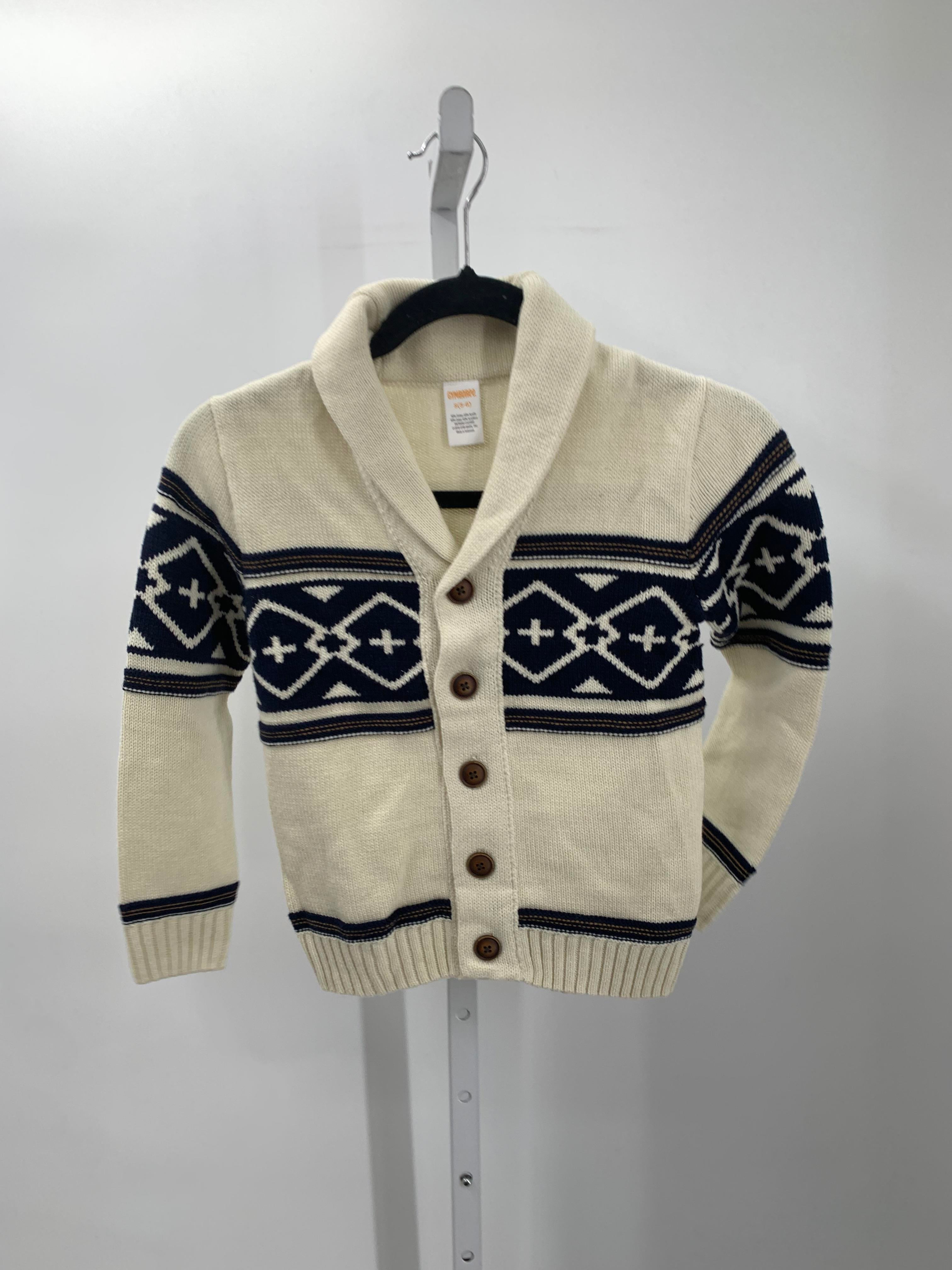 NAVY PATTERN BTN DOWN