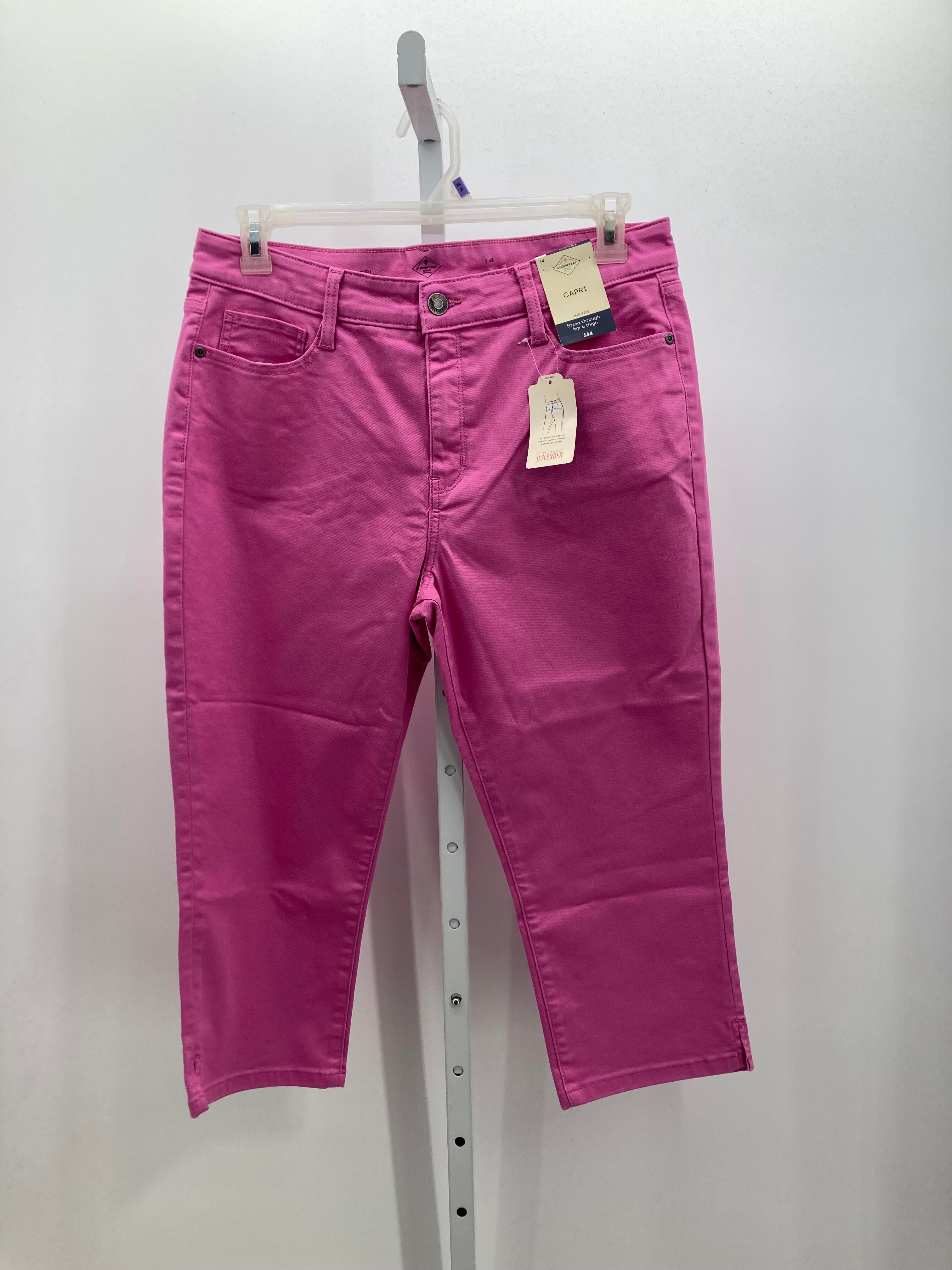 St. Johns Bay Size 14 Misses Capri Pants