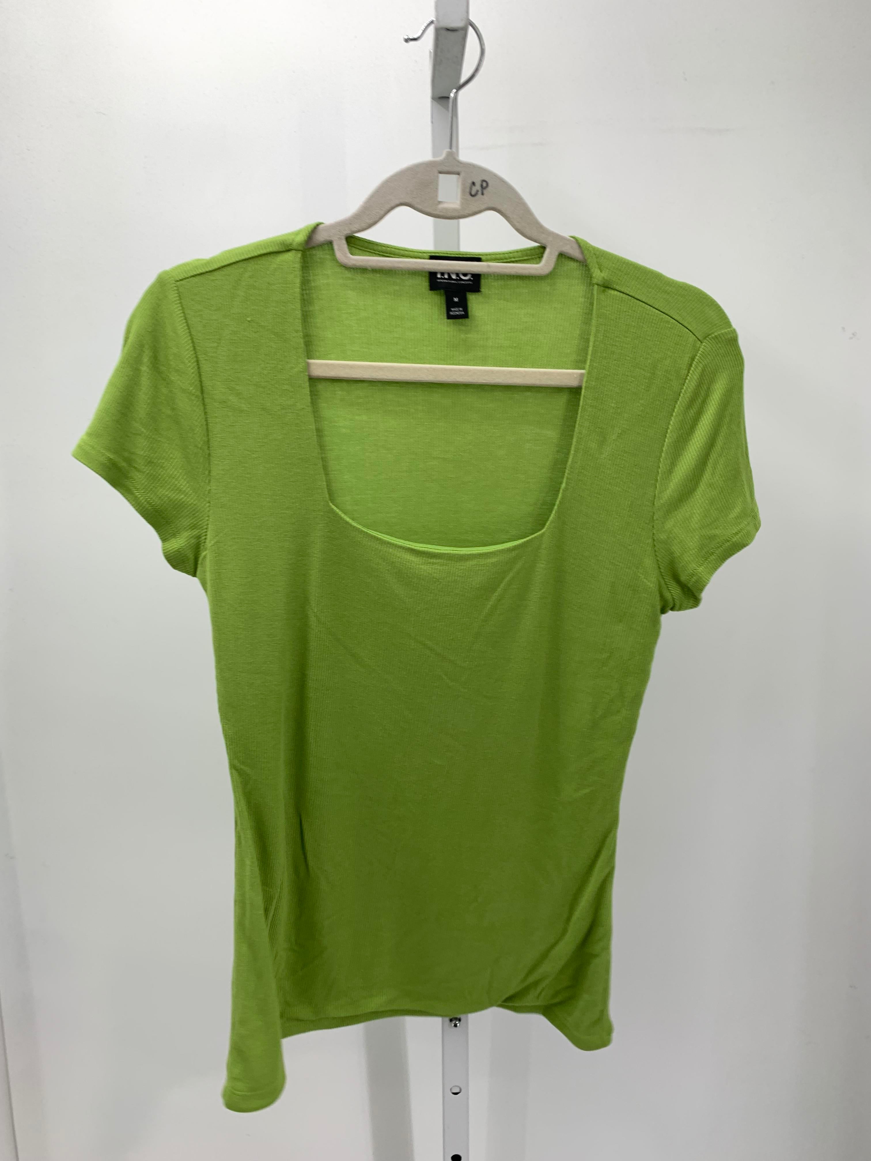 INC Size Medium Misses Short Sleeve Shirt
