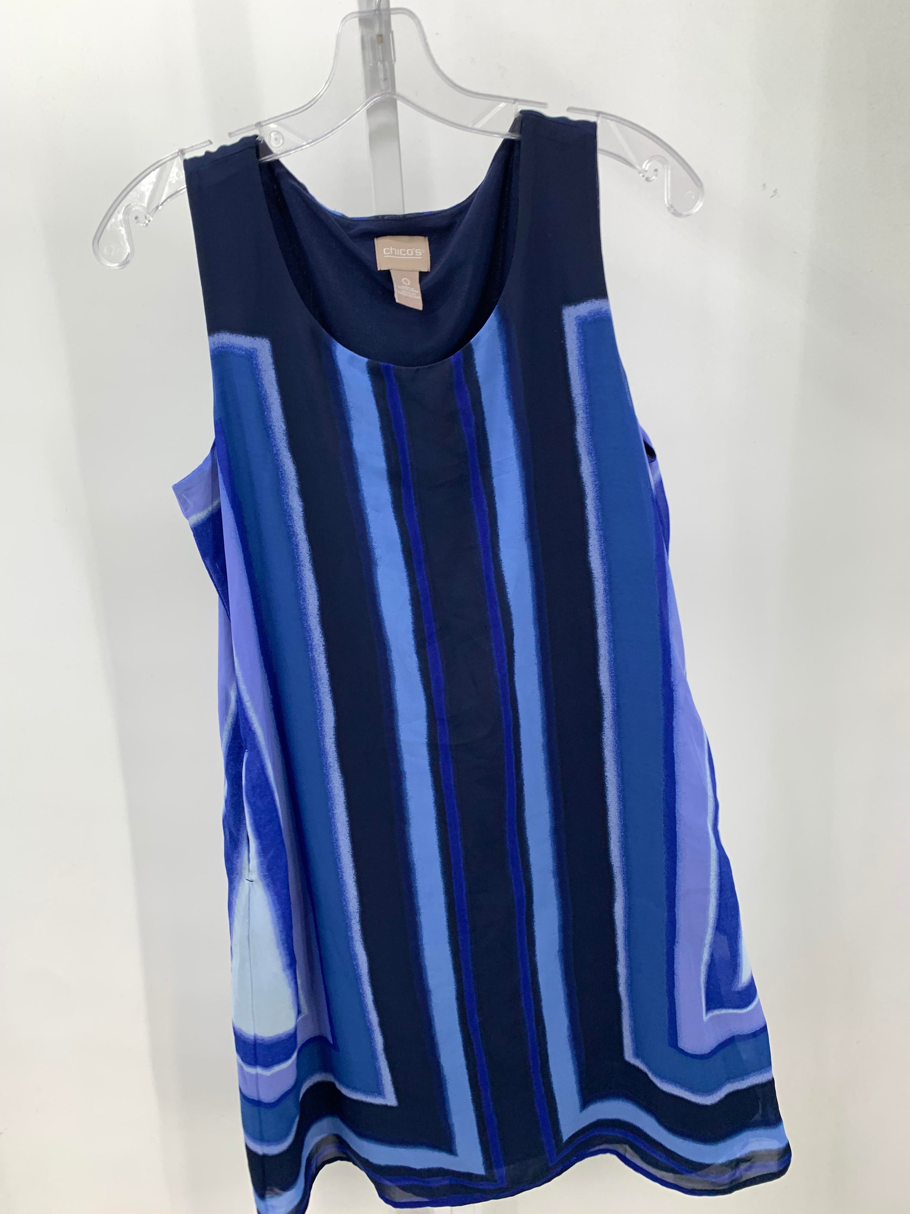 Chico's Size X Small Misses Sleeveless Dress