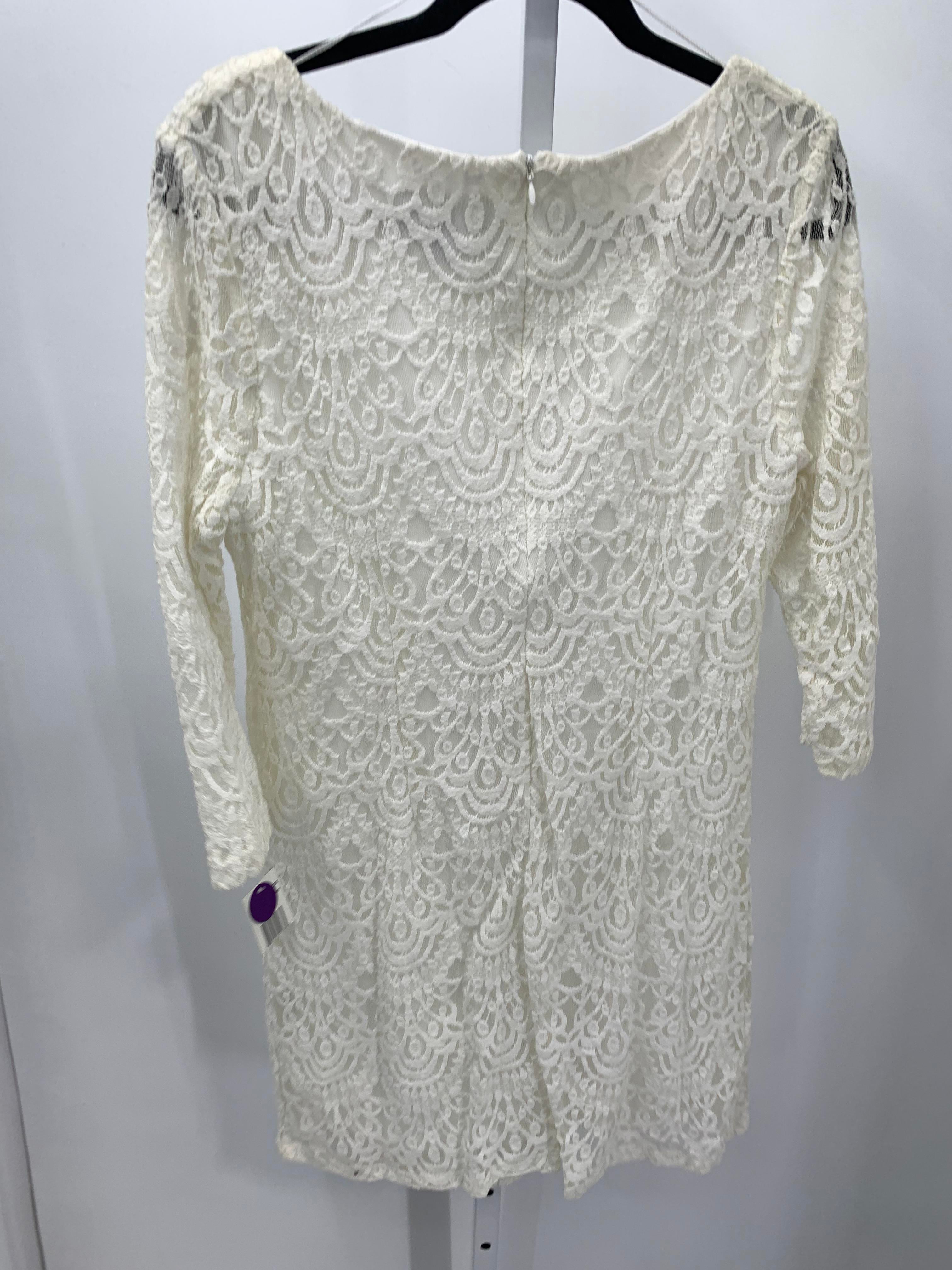 Ronnie Nicole Size 14 Misses 3/4 Sleeve Dress