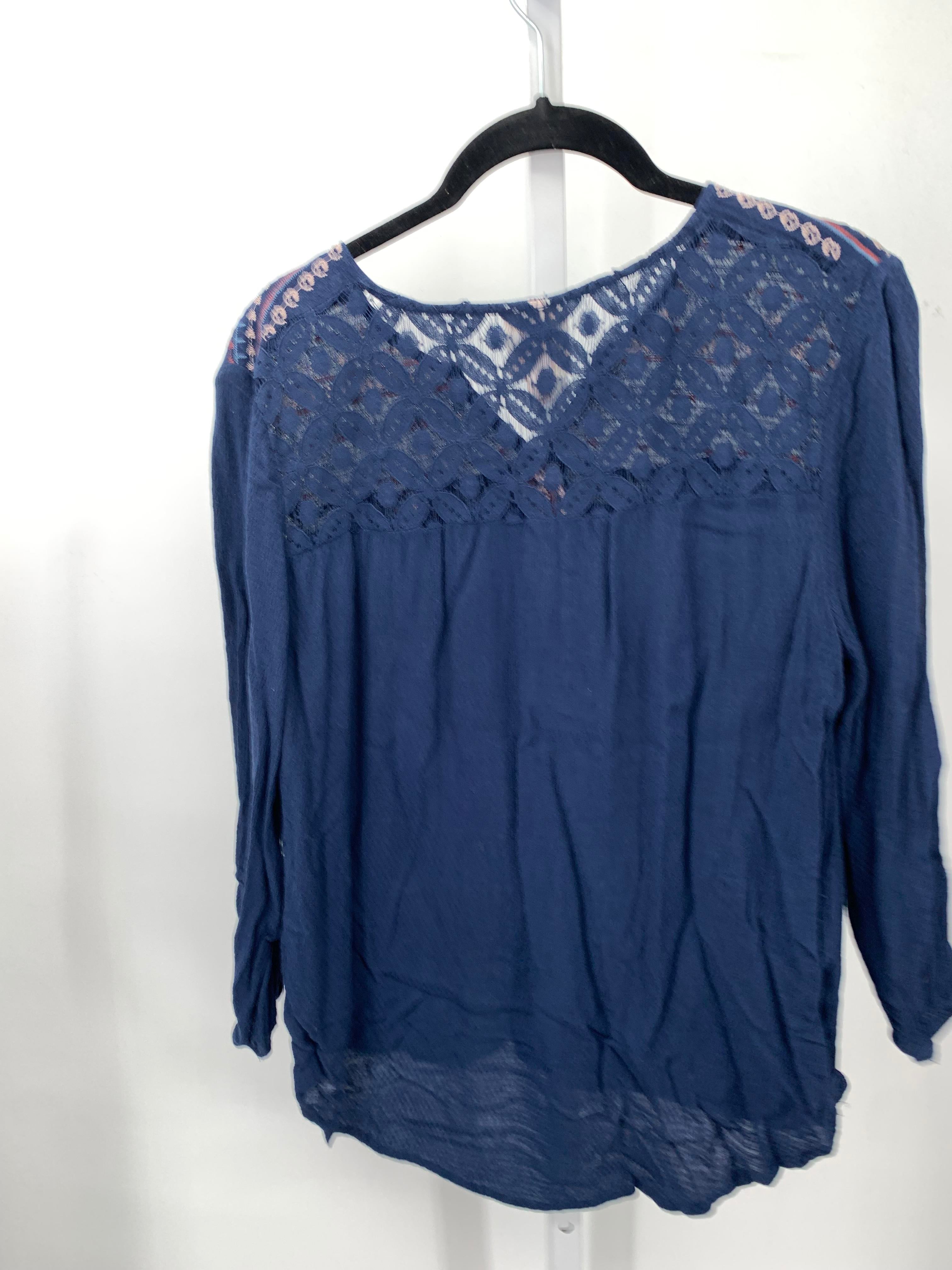Knox Rose Size Medium Misses 3/4 Sleeve Shirt