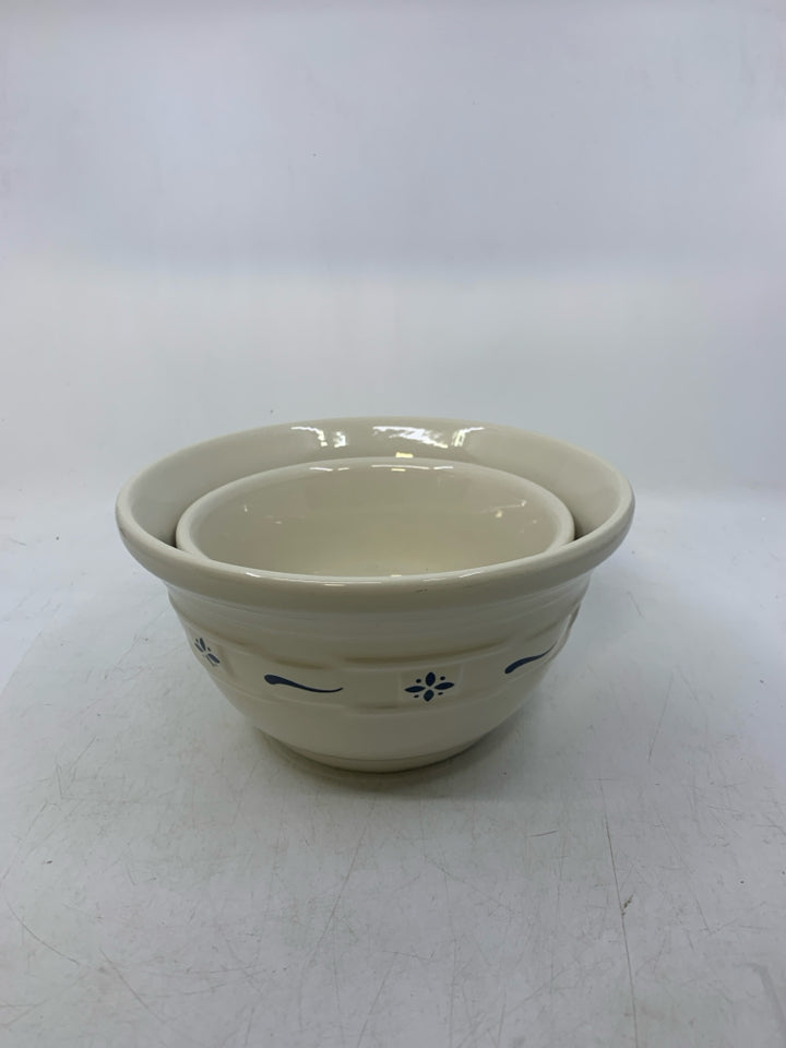 2 NESTING BOWLS BLUE.