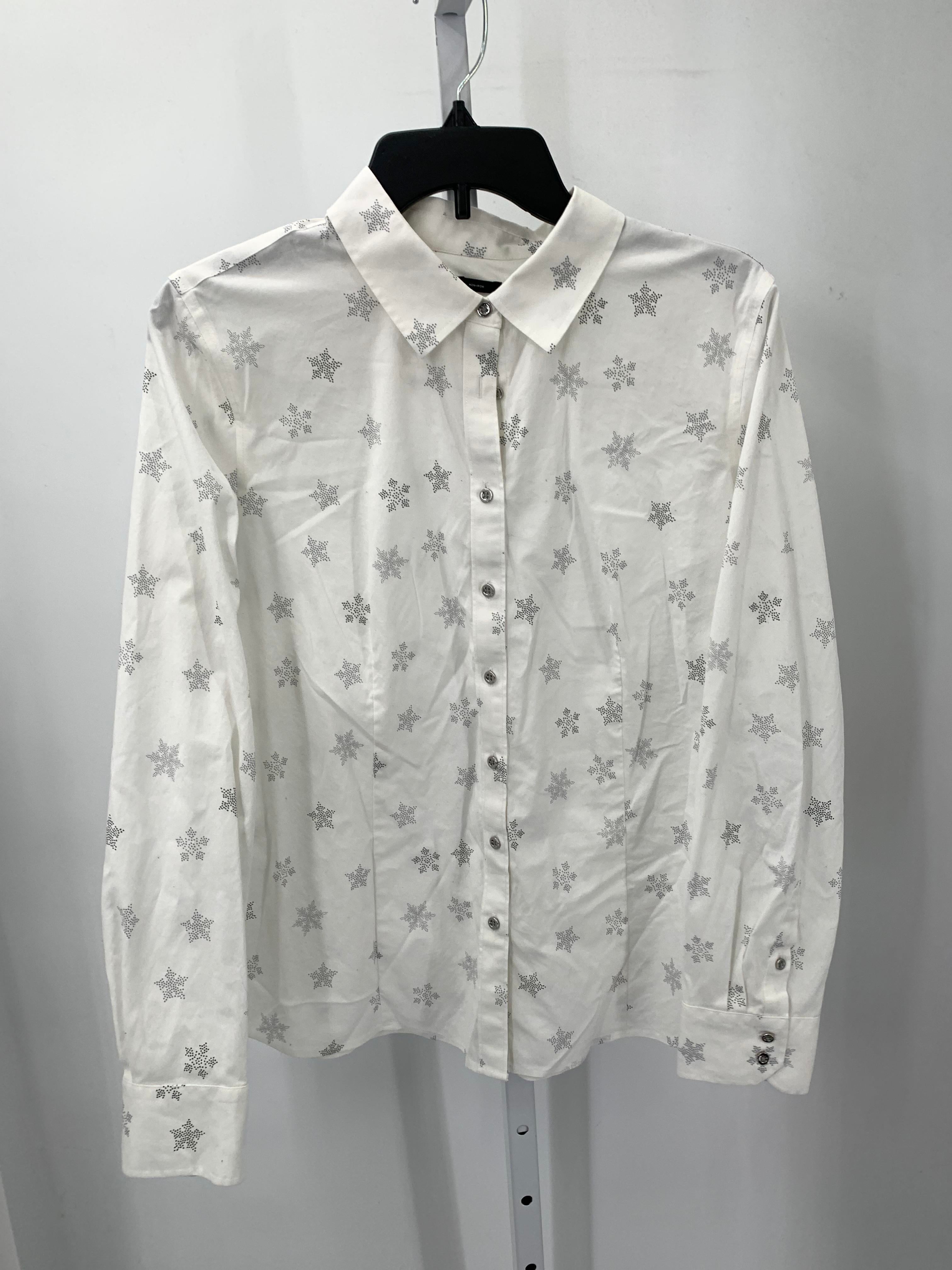 Talbots Size 14 Misses Long Sleeve Shirt