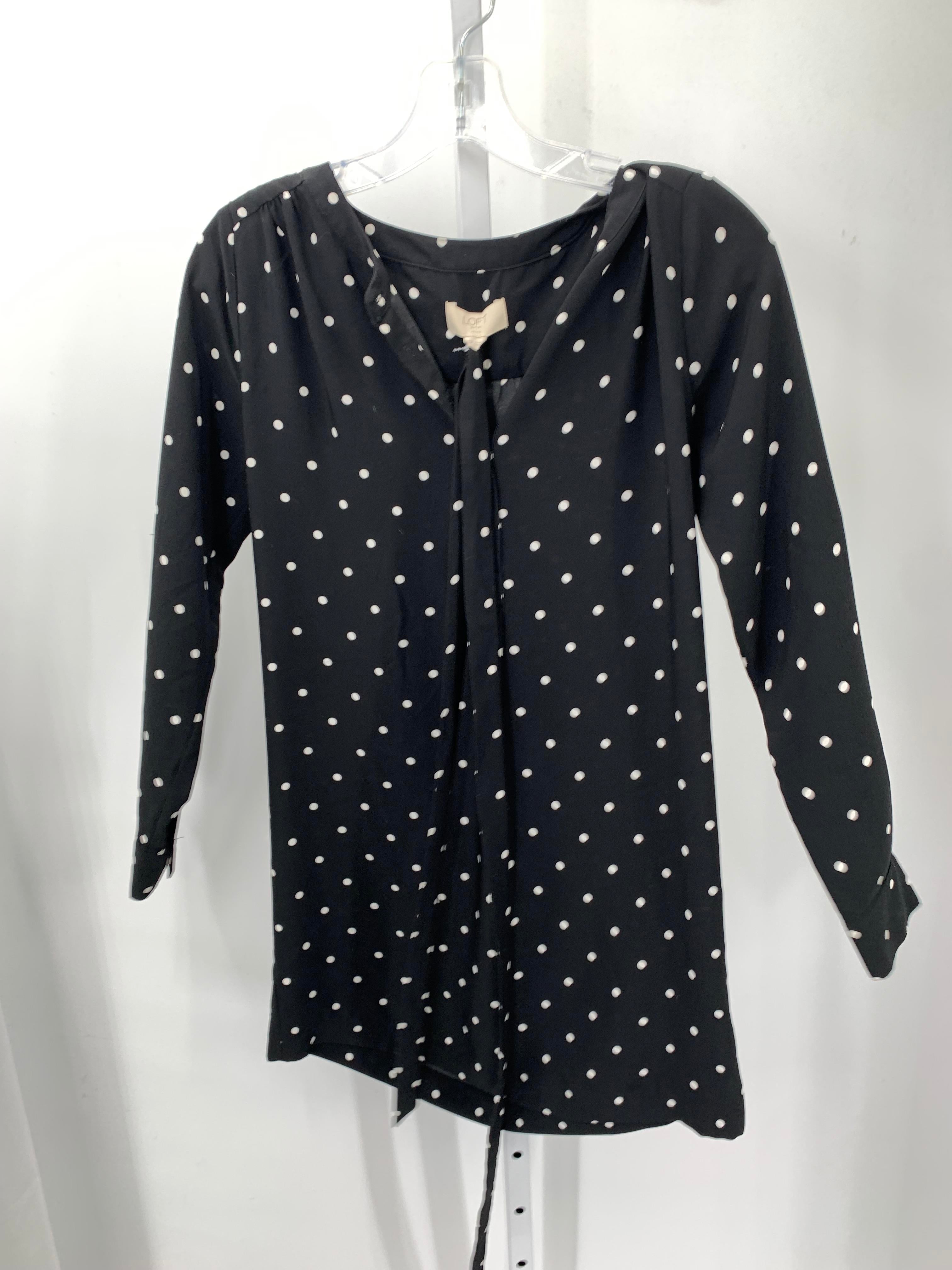 Loft Size Small Petite Petite Long Sleeve Dress
