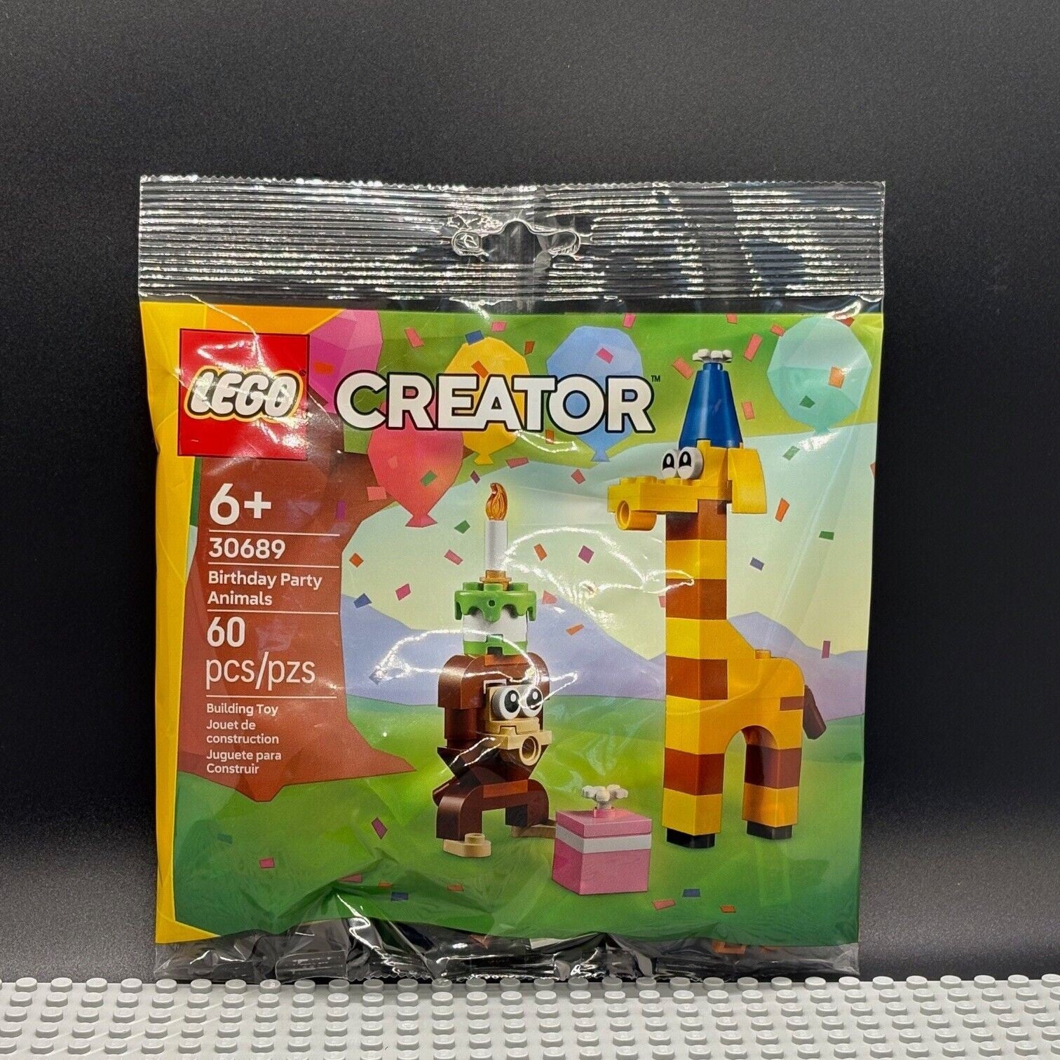 LEGO Creator Birthday Party Animals - Building Kit with Monkey and Giraffe Toys