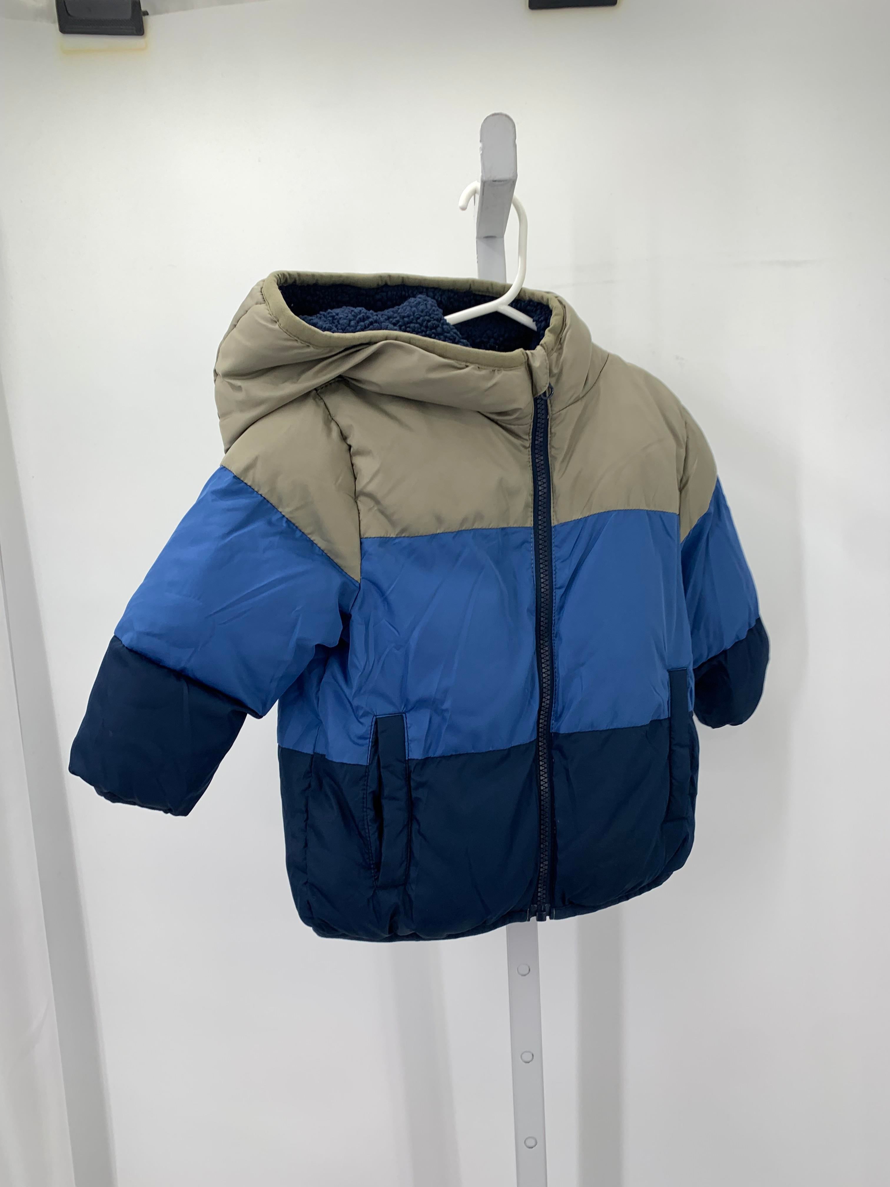 HOODED ZIP PUFF JACKET