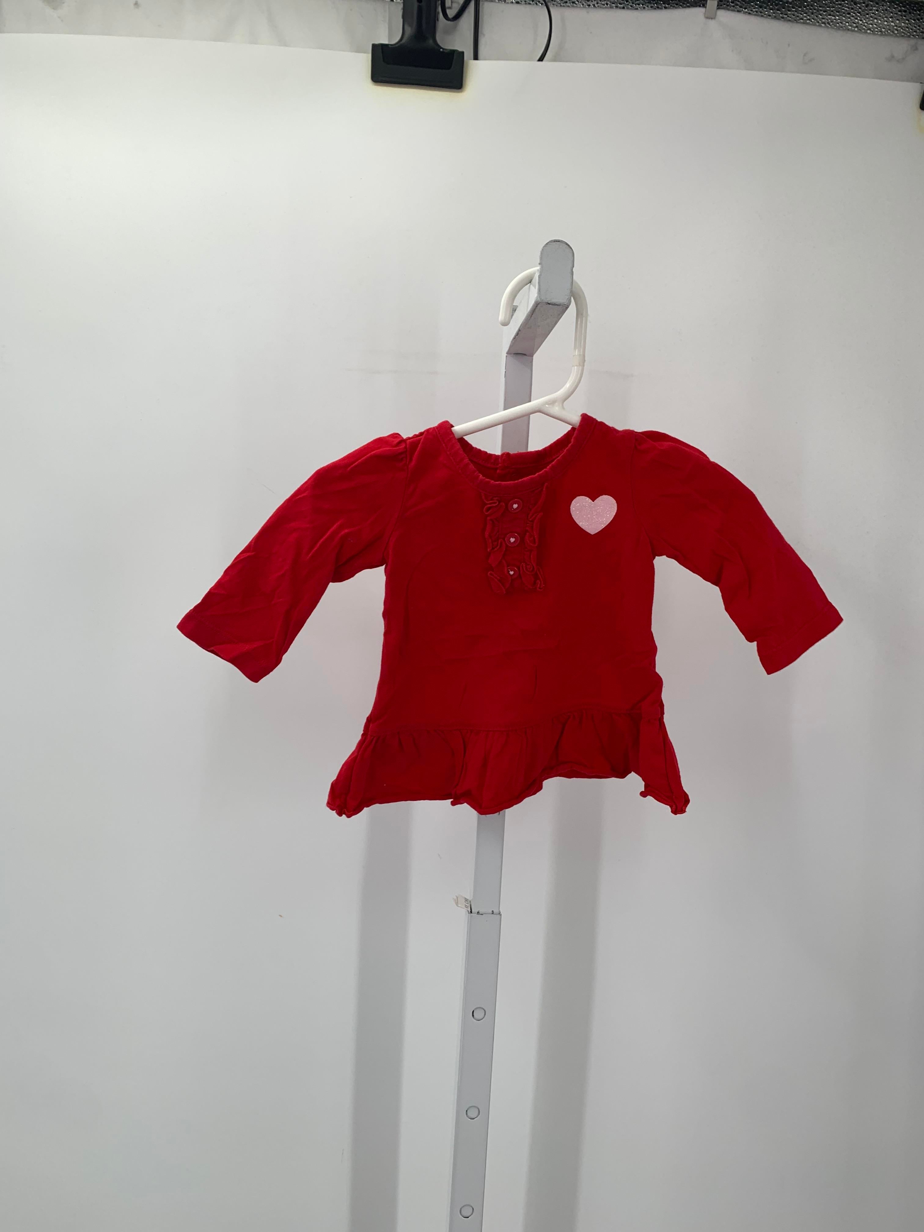 Carters Size 3 Months Girls Long Sleeve Shirt