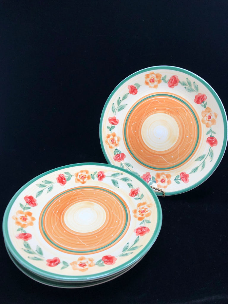 12PC FLORAL TERRACE SVC FOR 4.