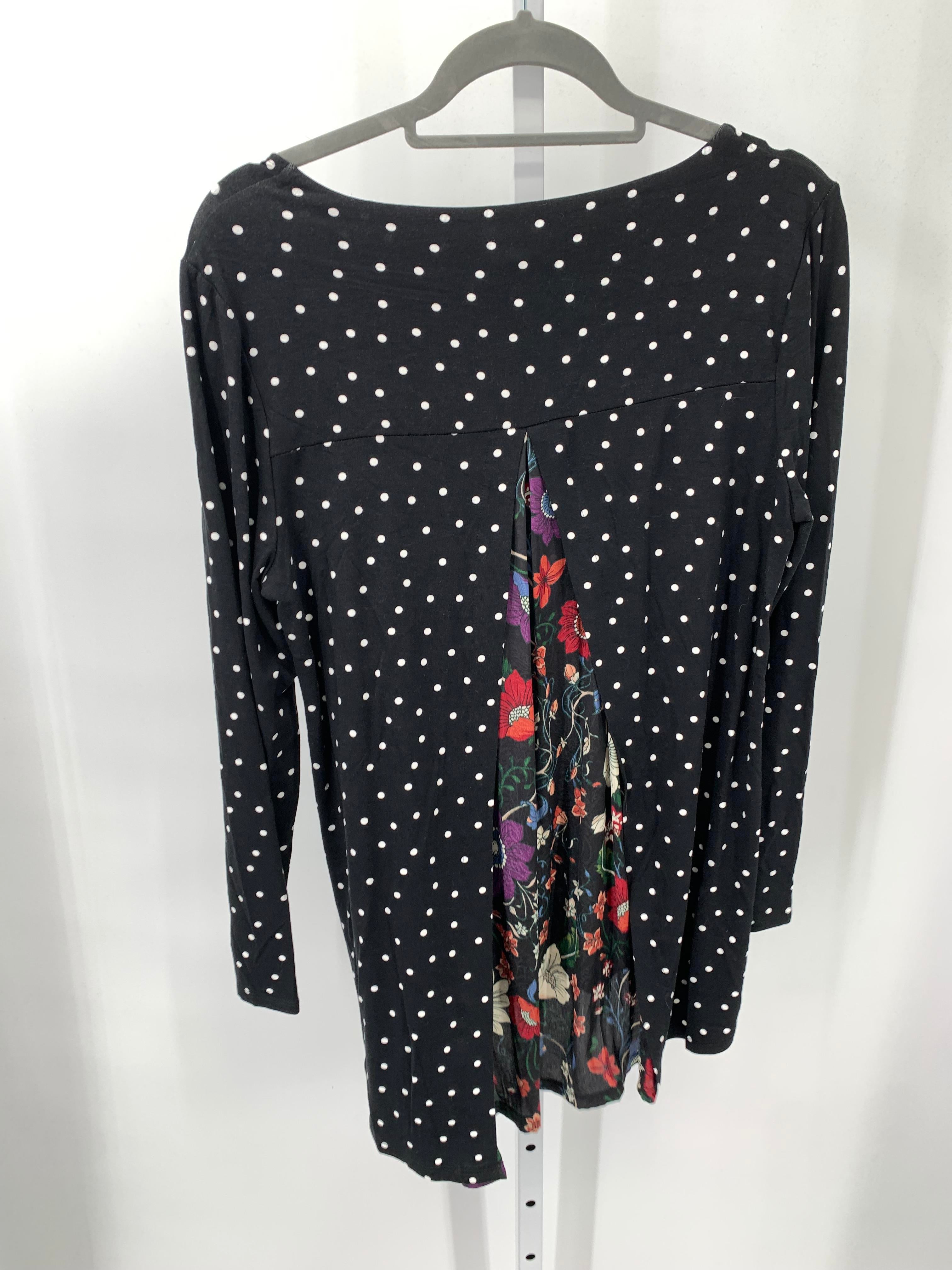 Chico's Size Medium Misses Long Sleeve Shirt