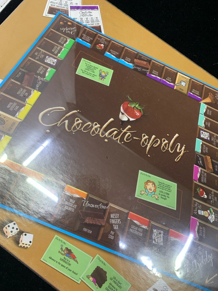 NIP CHOCOLATE-OPOLY GAME