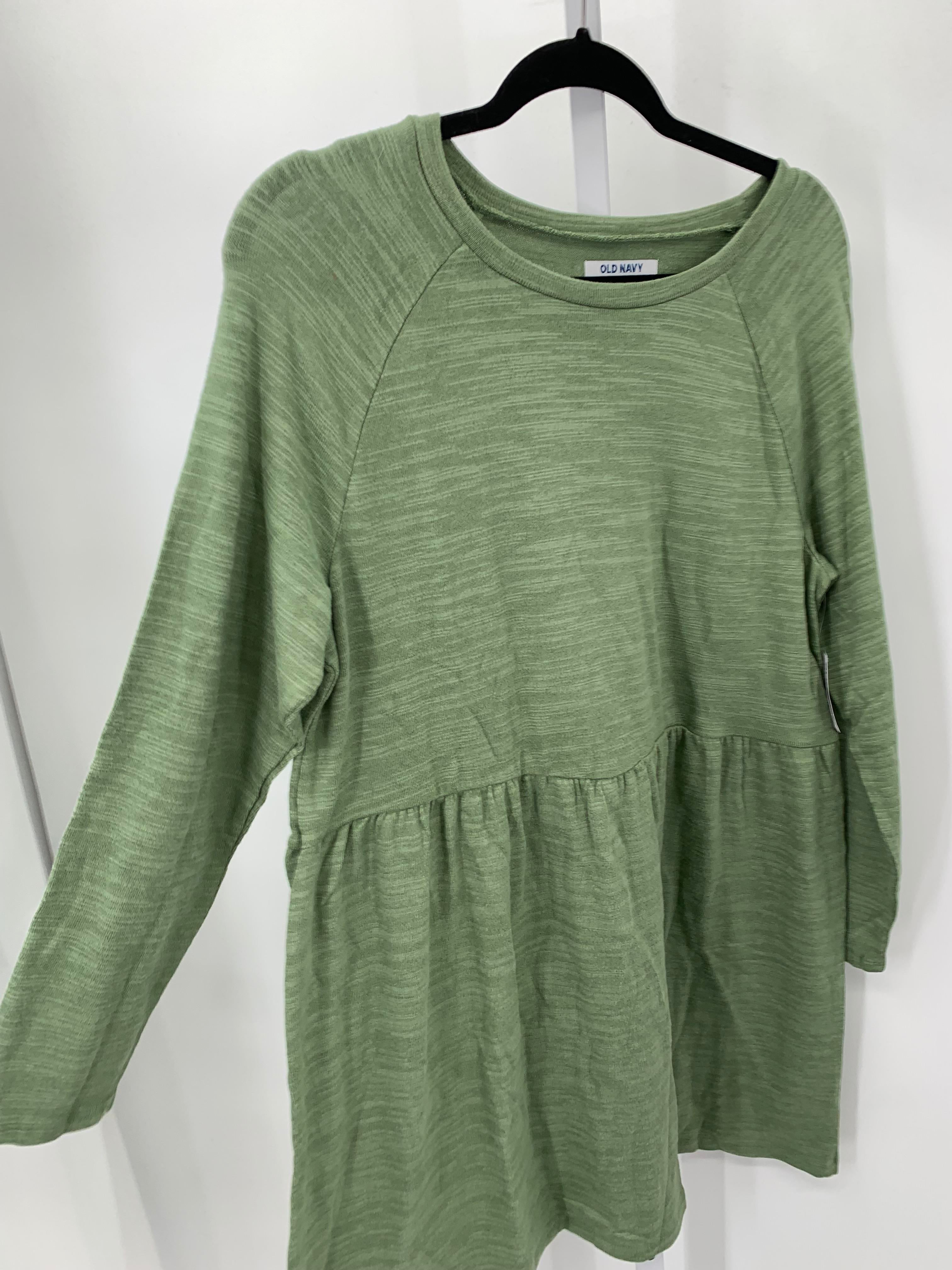 Old Navy Size 18 Plus Girls Long Sleeve Dress