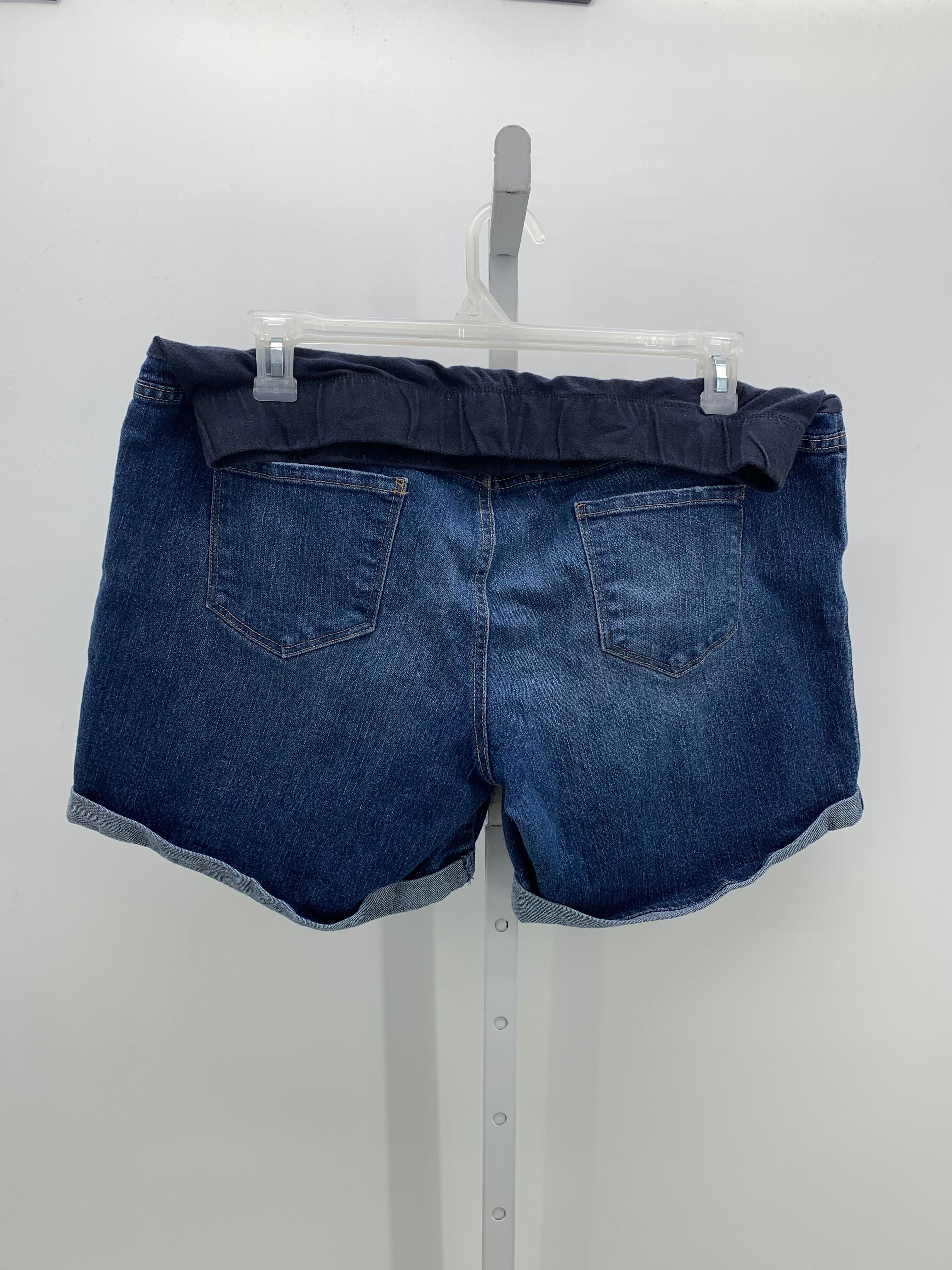 Oh Baby Denim Size Extra Large Maternity Shorts