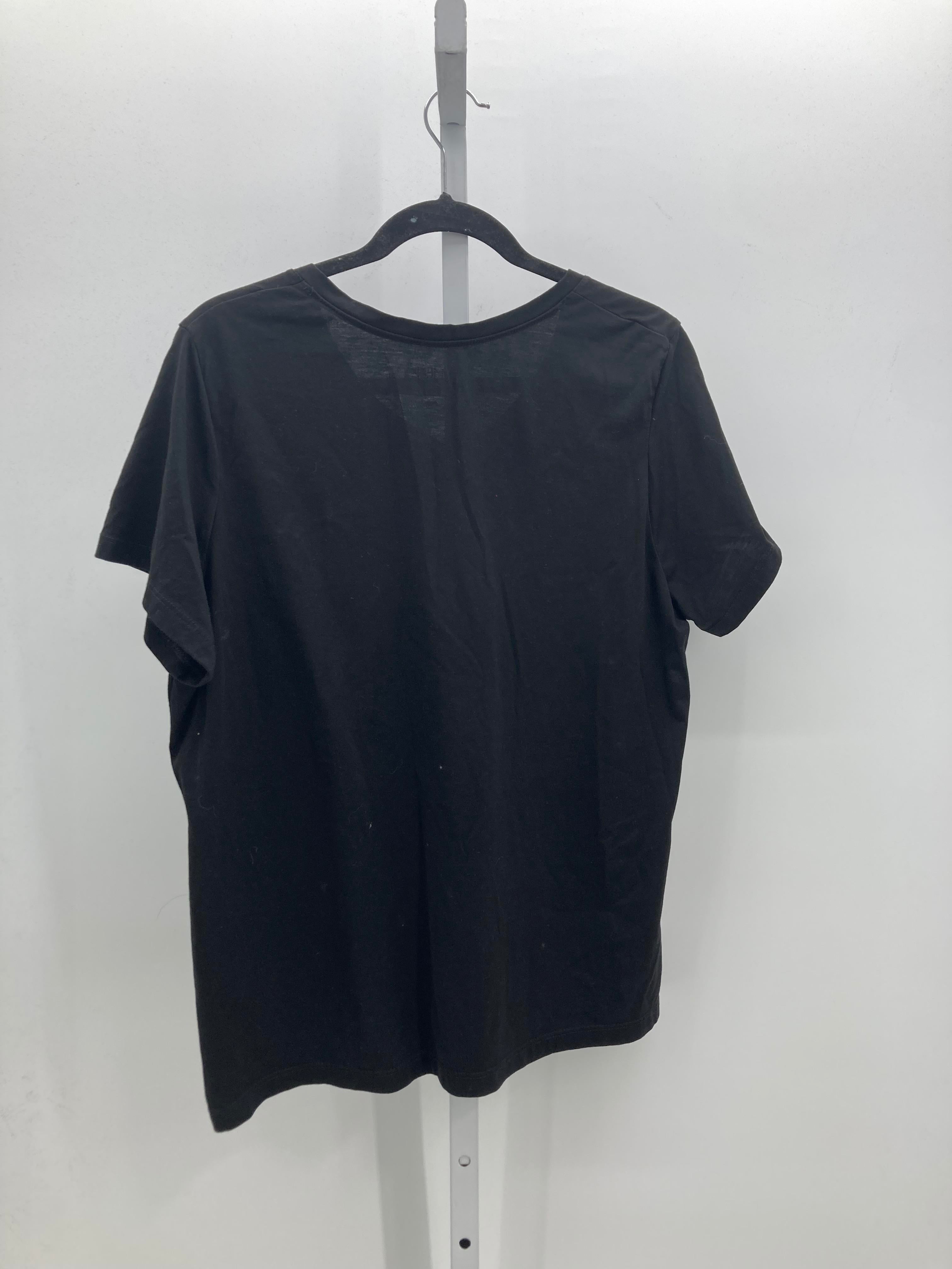 Time and Tru Size XXL Misses Short Sleeve Shirt