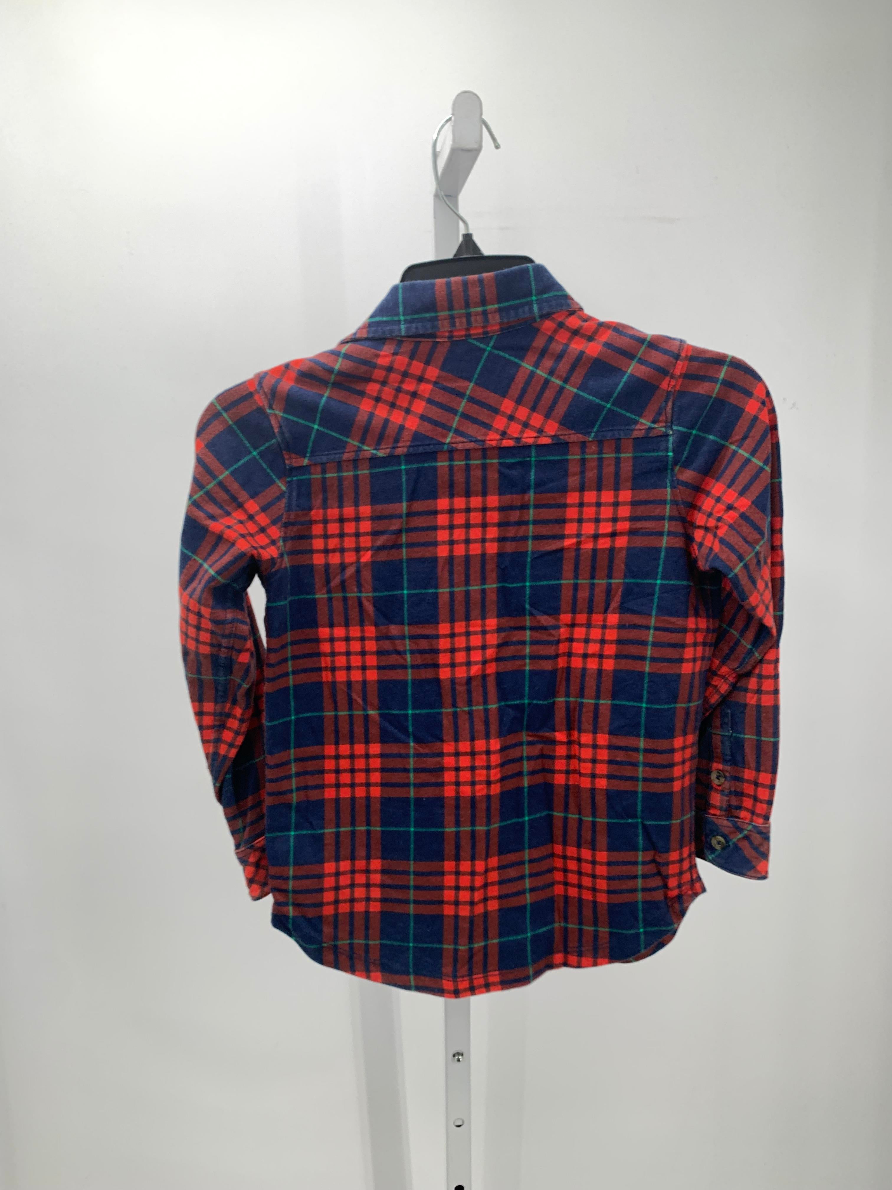 BLUE PLAID BTN DOWN.