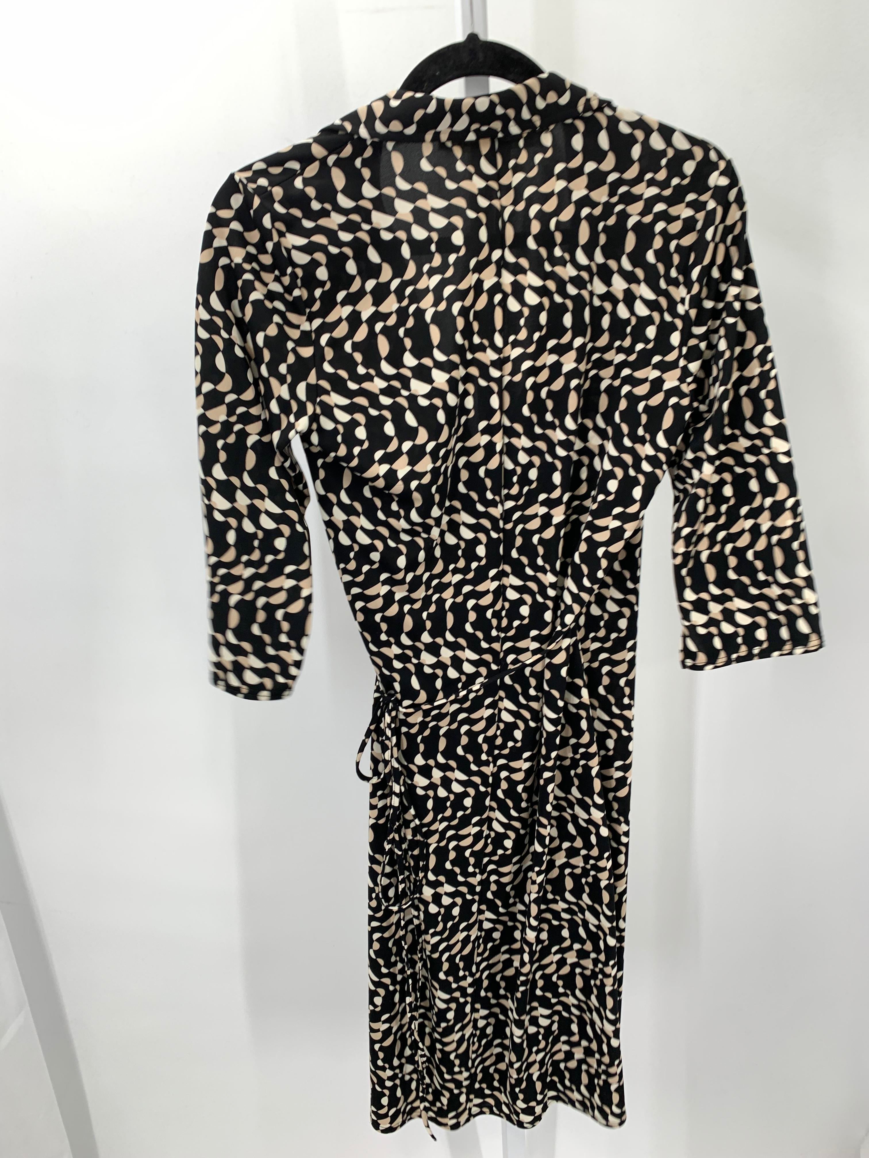 Max Studio Size Medium Misses 3/4 Sleeve Dress