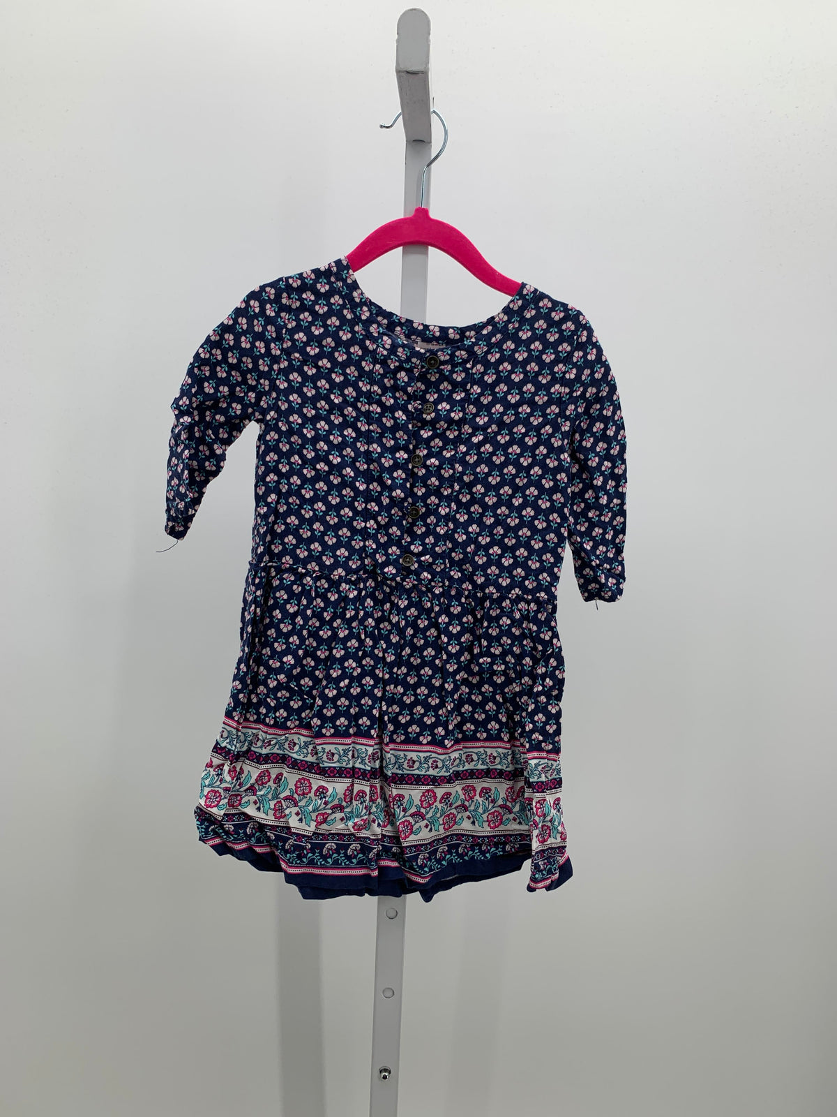 Carters Size 3T Girls Long Sleeve Dress