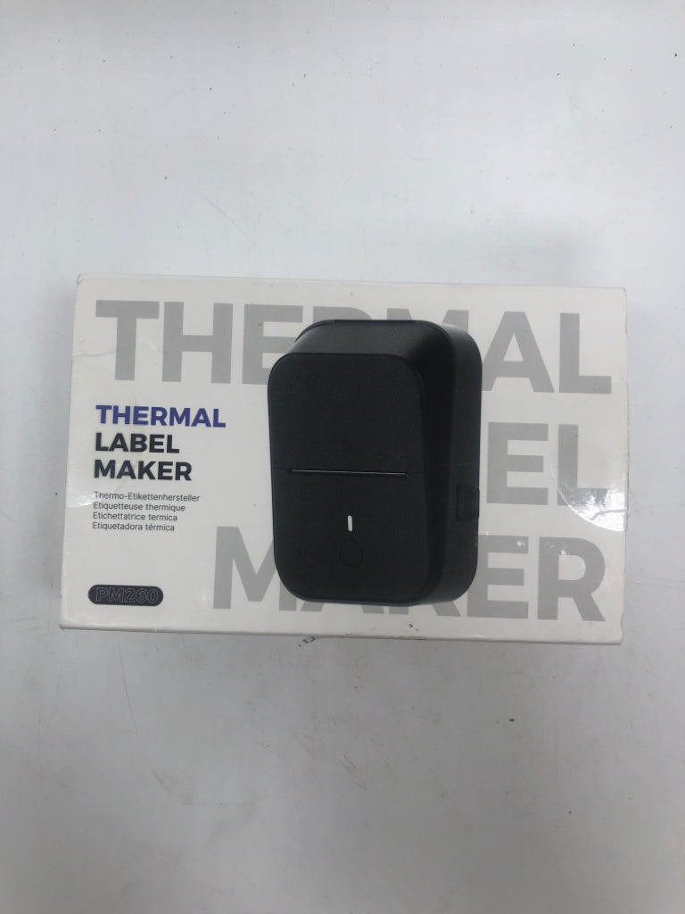 NIB THERMAL LABEL MAKER.