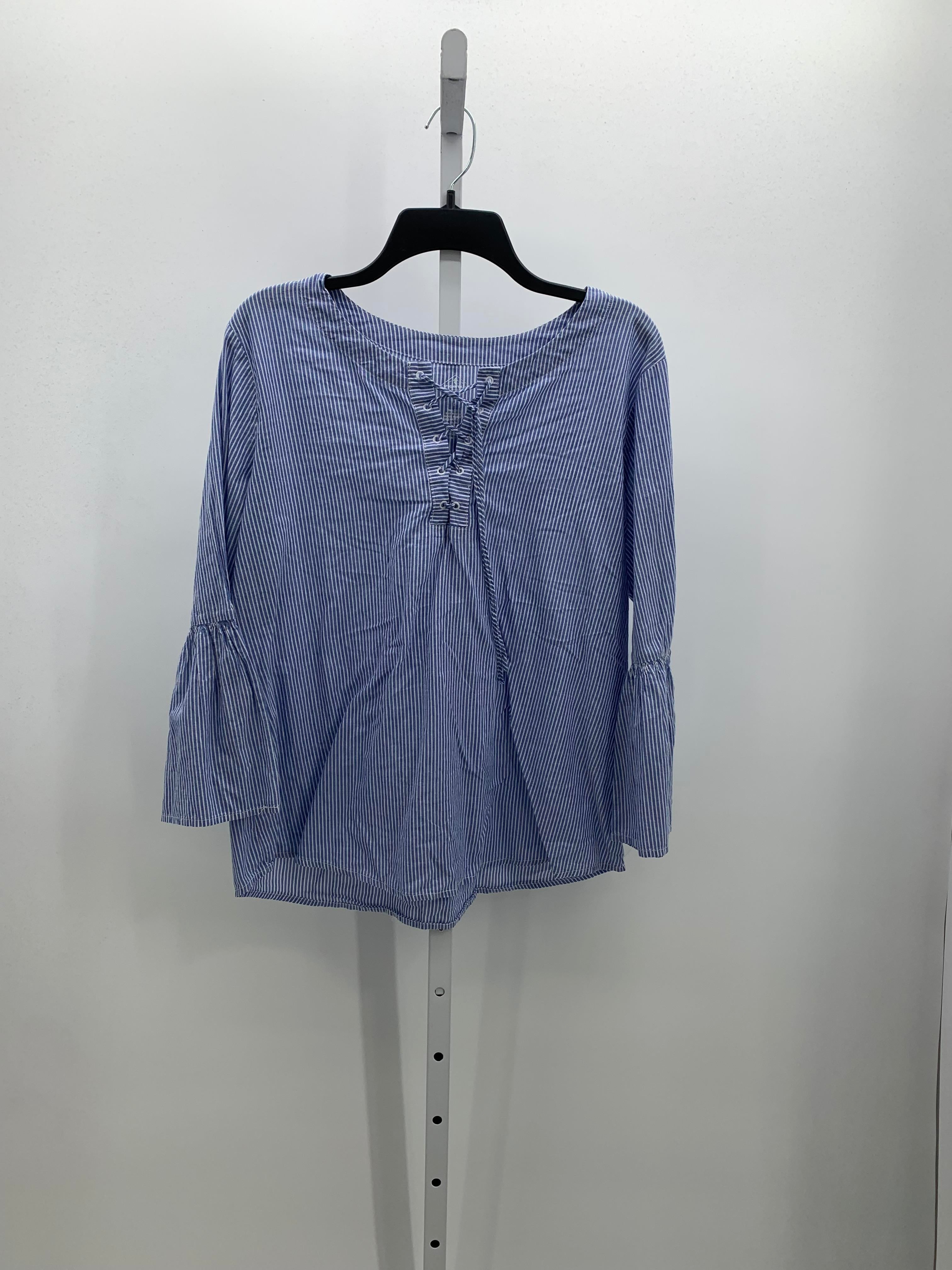 St. Johns Bay Size Large Misses Long Sleeve Shirt