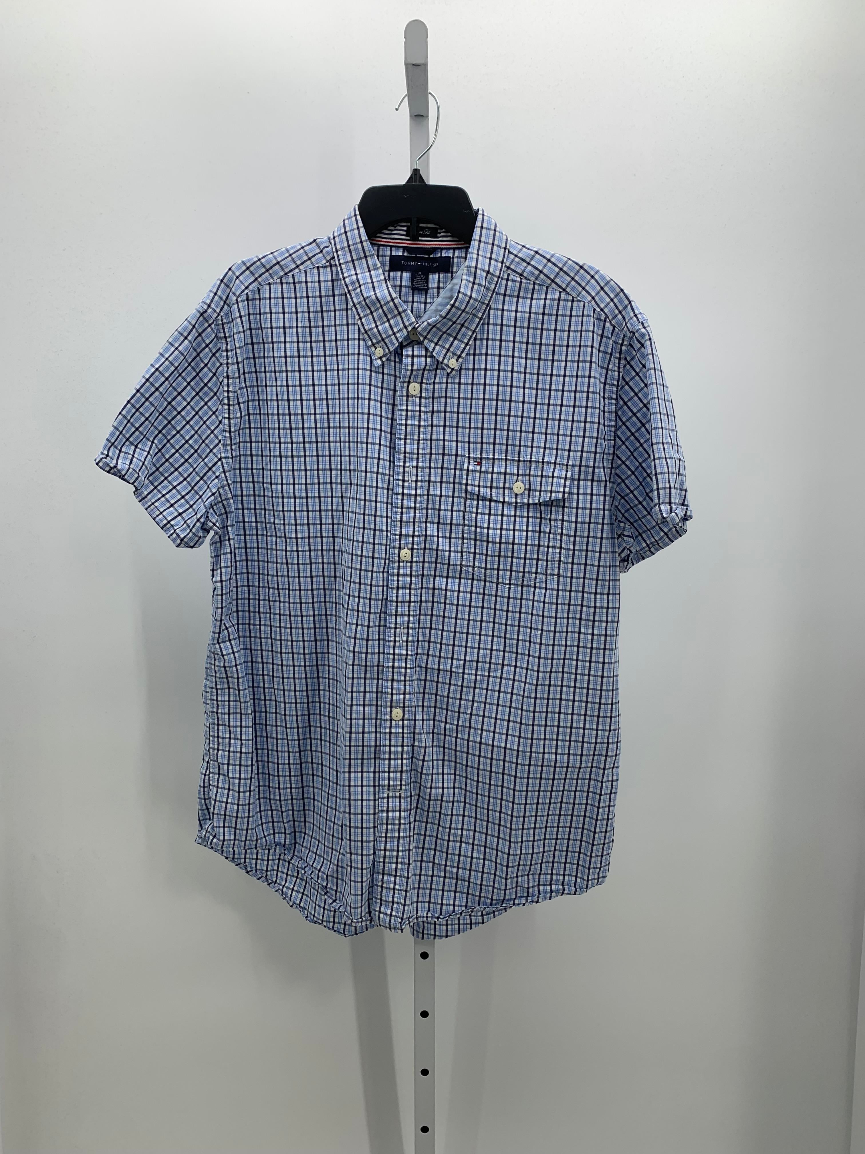 PLAID BTN DOWN