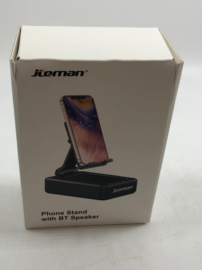 NIB CELLPHONE STAND W/BT SPEAKER.