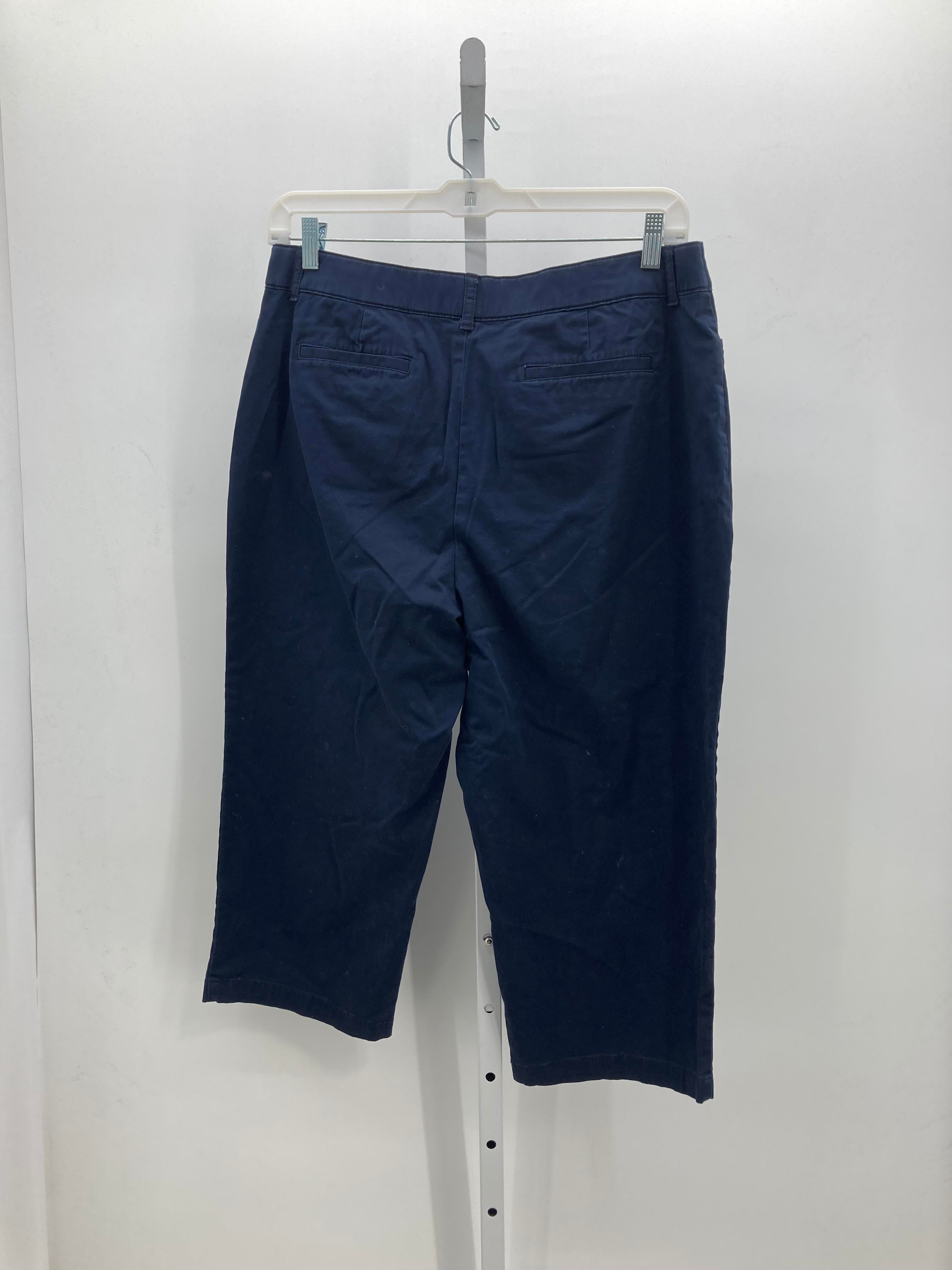 Croft & Barrow Size 14 Misses Capri Pants