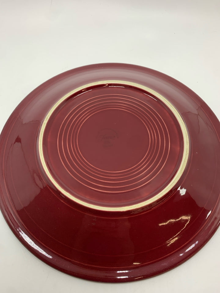 24PC MAROON FIESTA DINNER SVC FOR 8.