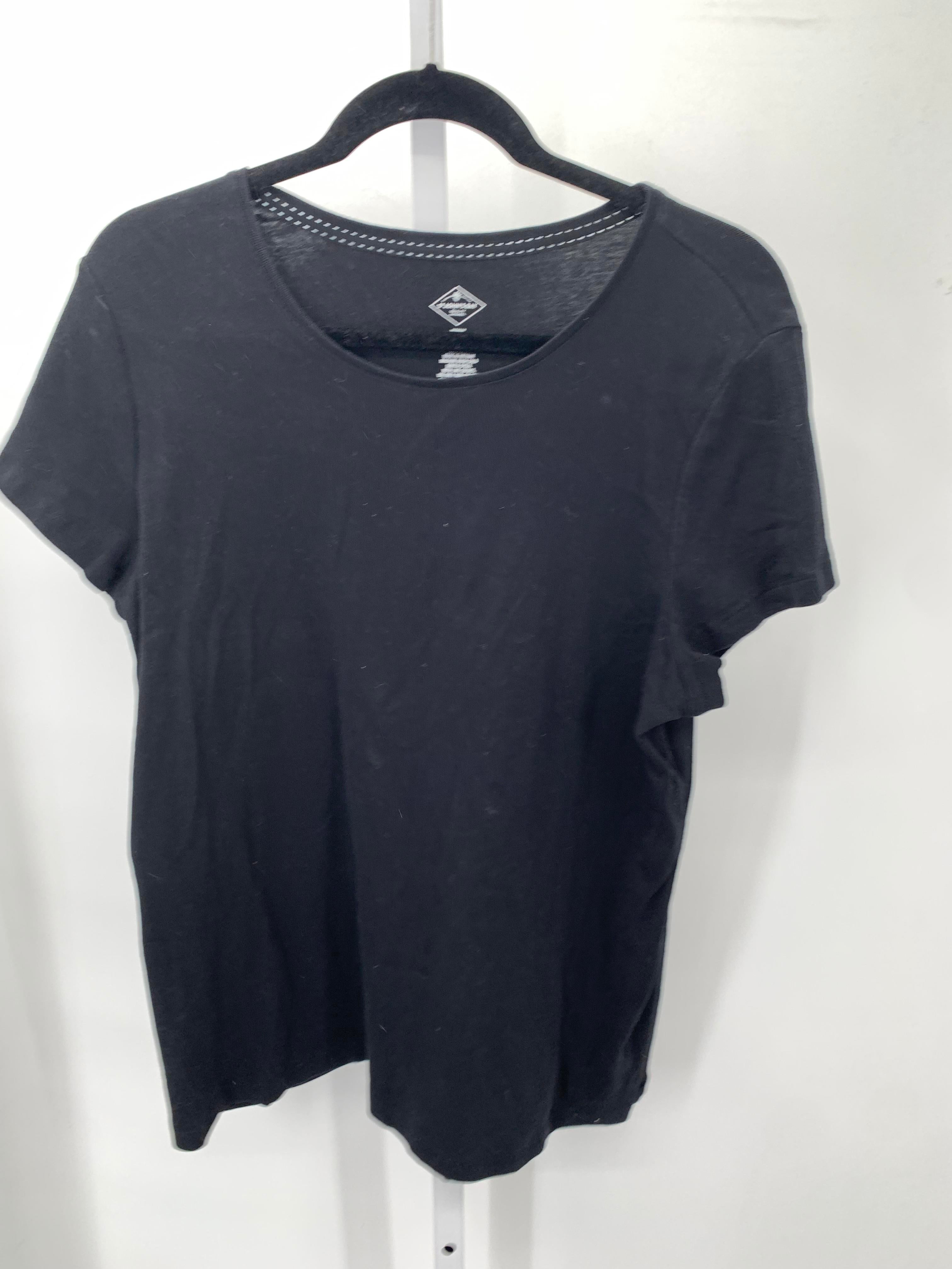St. Johns Bay Size 0X Womens Short Sleeve Shirt