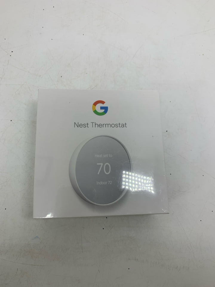 NIB GOOGLE NEST G4CVZ PROGRAMMABLE WI-FI SMART THERMOSTAT SEALED.